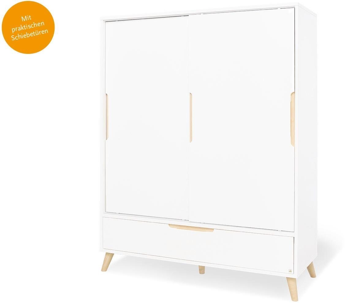 Pinolino® Kinderkleiderschrank »Move«, breit mit Schiebetüren; Made in Europe