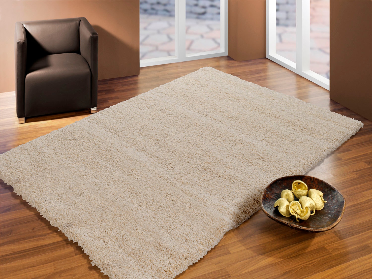 OCI DIE TEPPICHMARKE Hochflor-Teppich »LOBBY SHAGGY« rechteckig 52 mm Höhe Langflor, Shaggy, robust, alle Räume