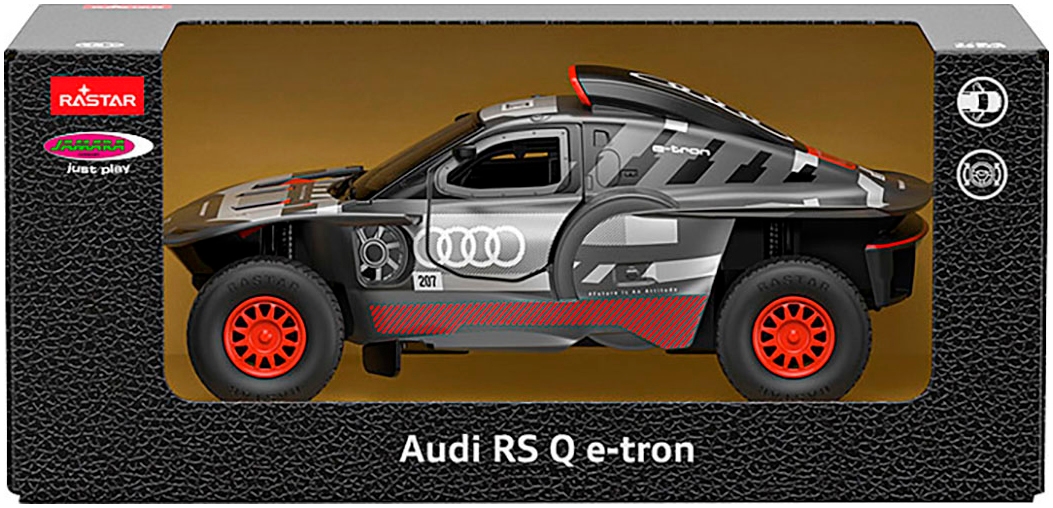 Jamara Spielzeug-Auto »AUDI RS Q e-tron Diecast 1:24 grau Tür manuell«