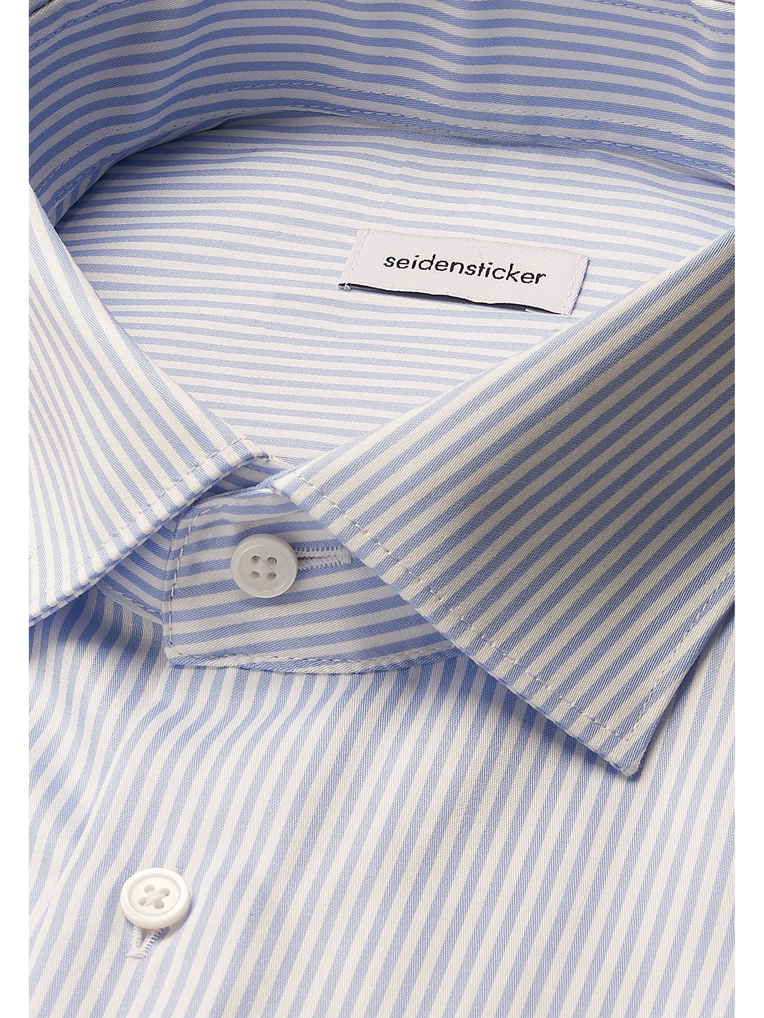 seidensticker Businesshemd »Schwarze Rose«, Slim 1/1 Kentkragen Gestreift