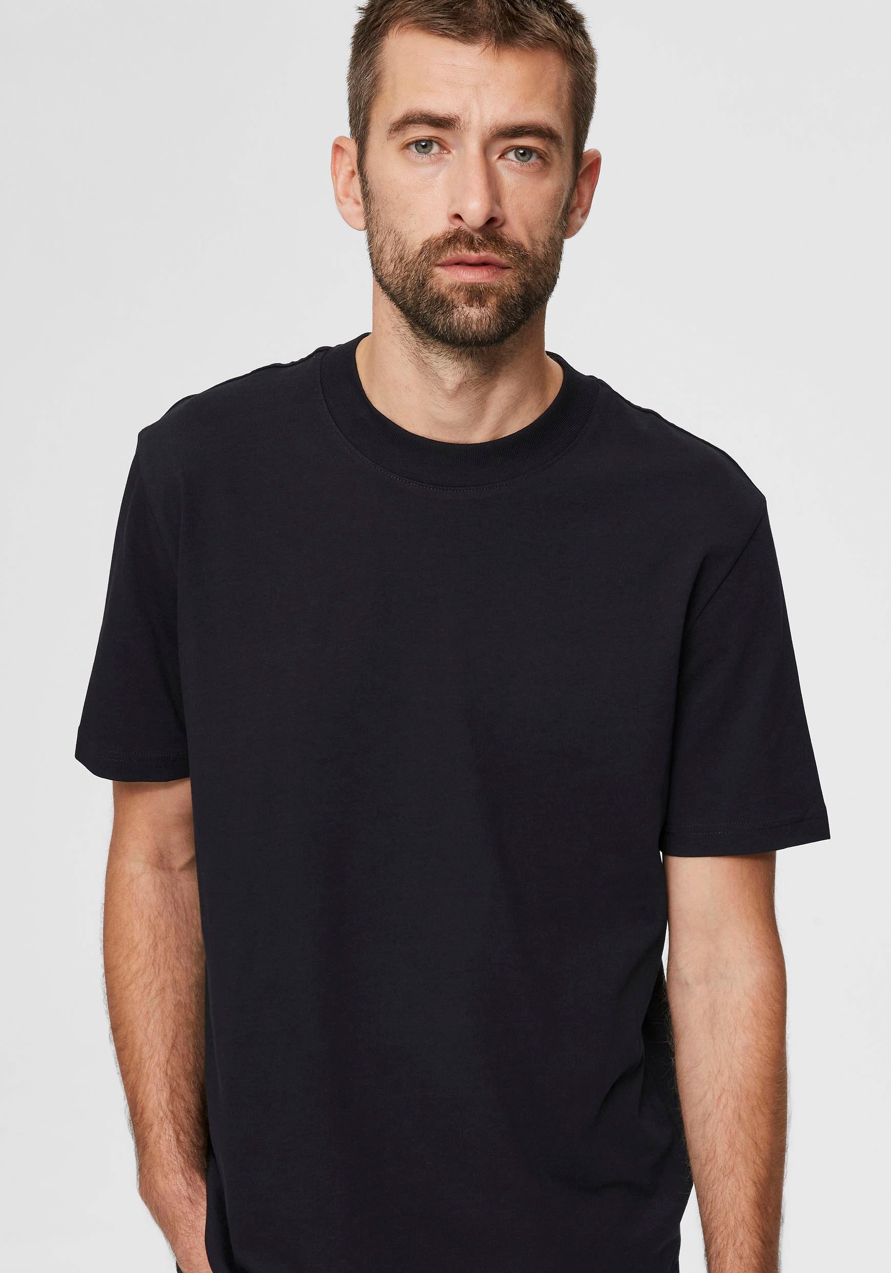 SELECTED HOMME Rundhalsshirt »SE T-Shirt«