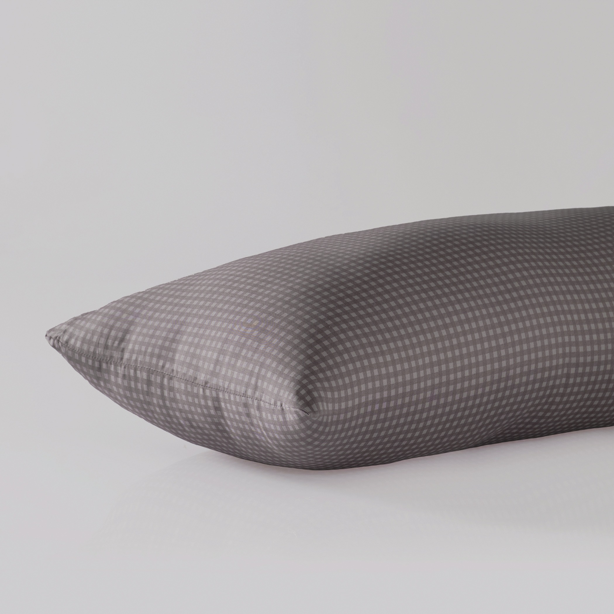 Florella Bettwäsche »»Karo Five grafit « Edel-Satin,  100% Baumwolle«