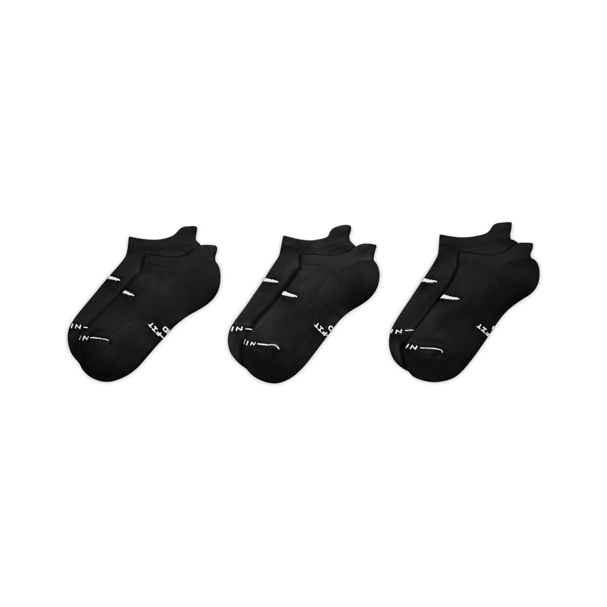 Nike Sportsocken »U NK ED ELVD NS 3P - 144« mit elastischer Passform, aus Baumwolle, Polyester und Elasthan