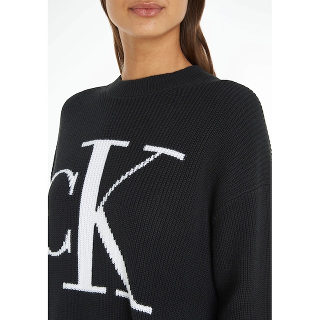 Calvin Klein Jeans Strickpullover »CK INTARSIA LOOSE SWEATER« im OTTO  Online Shop