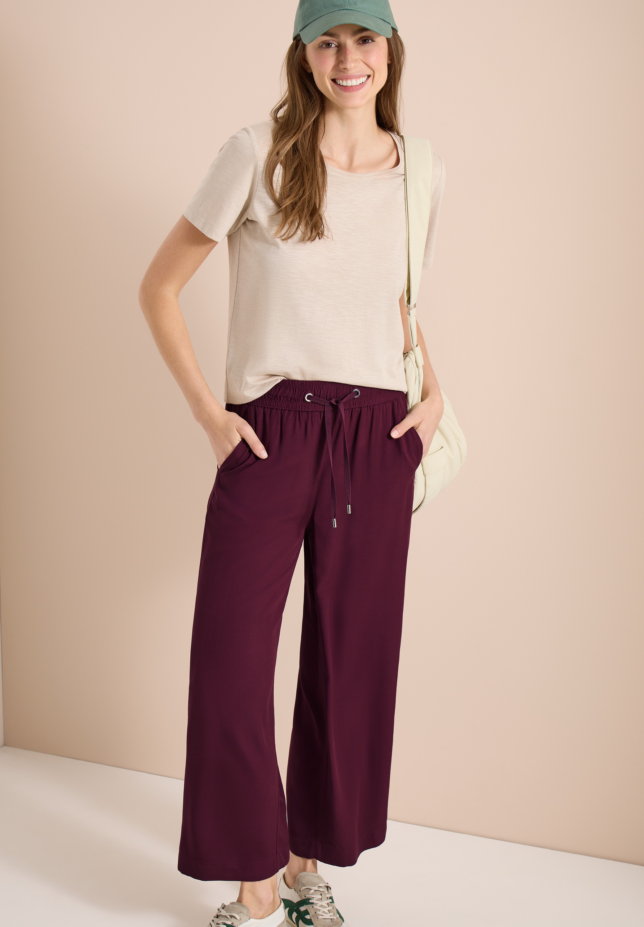 Cecil 7/8-Hose  7/8 Stoffhose im Loose Fit