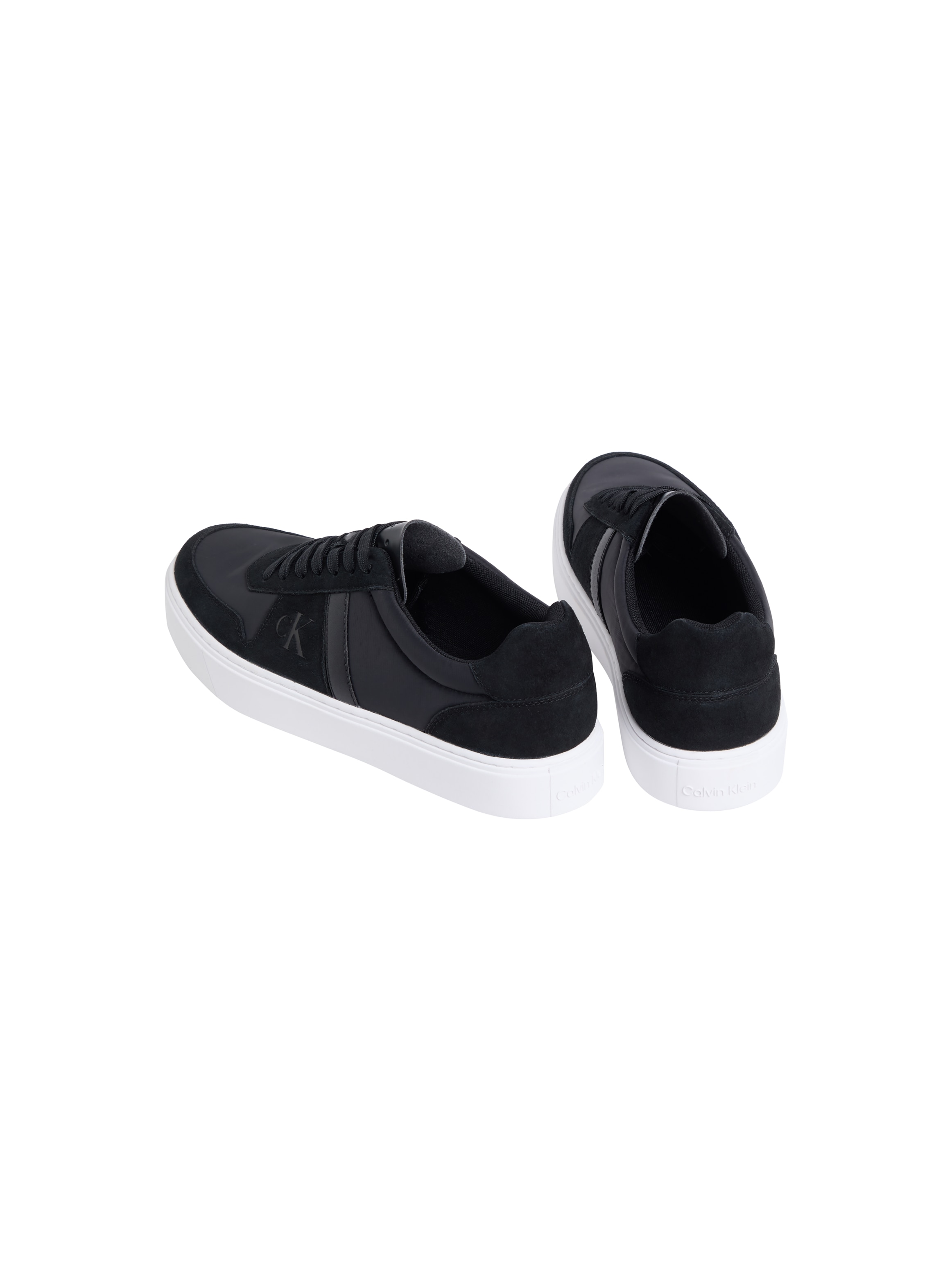 Calvin Klein Jeans Sneaker »CLASSIC CUPS LACE MIX EMB TONGUE«  Schnürschuh, Basket-Sneaker, Freizeitschuh in sportiver Optik