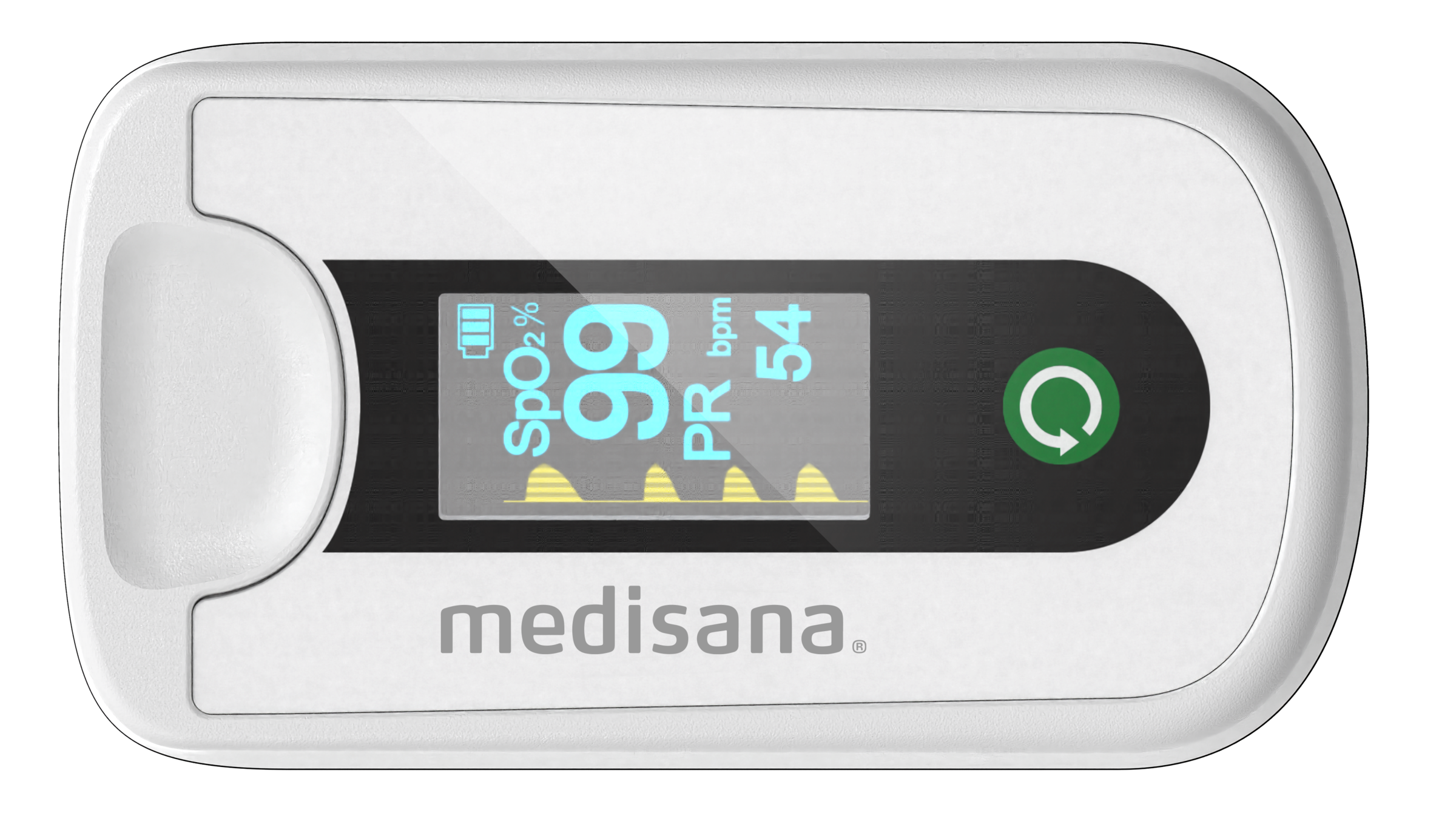 Medisana Pulsoximeter »PM 180«, Blutsauerstoffsättigung, Herzfrequenz,zertifiziertes Medizinprodukt