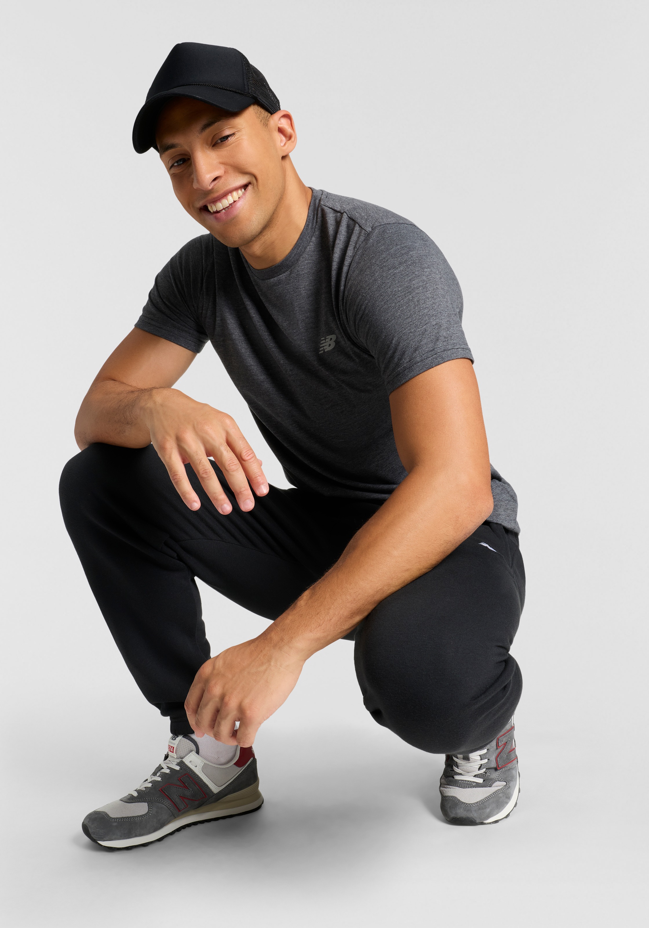 New Balance T-Shirt »Sport Essentials Heathertech T-Shirt«