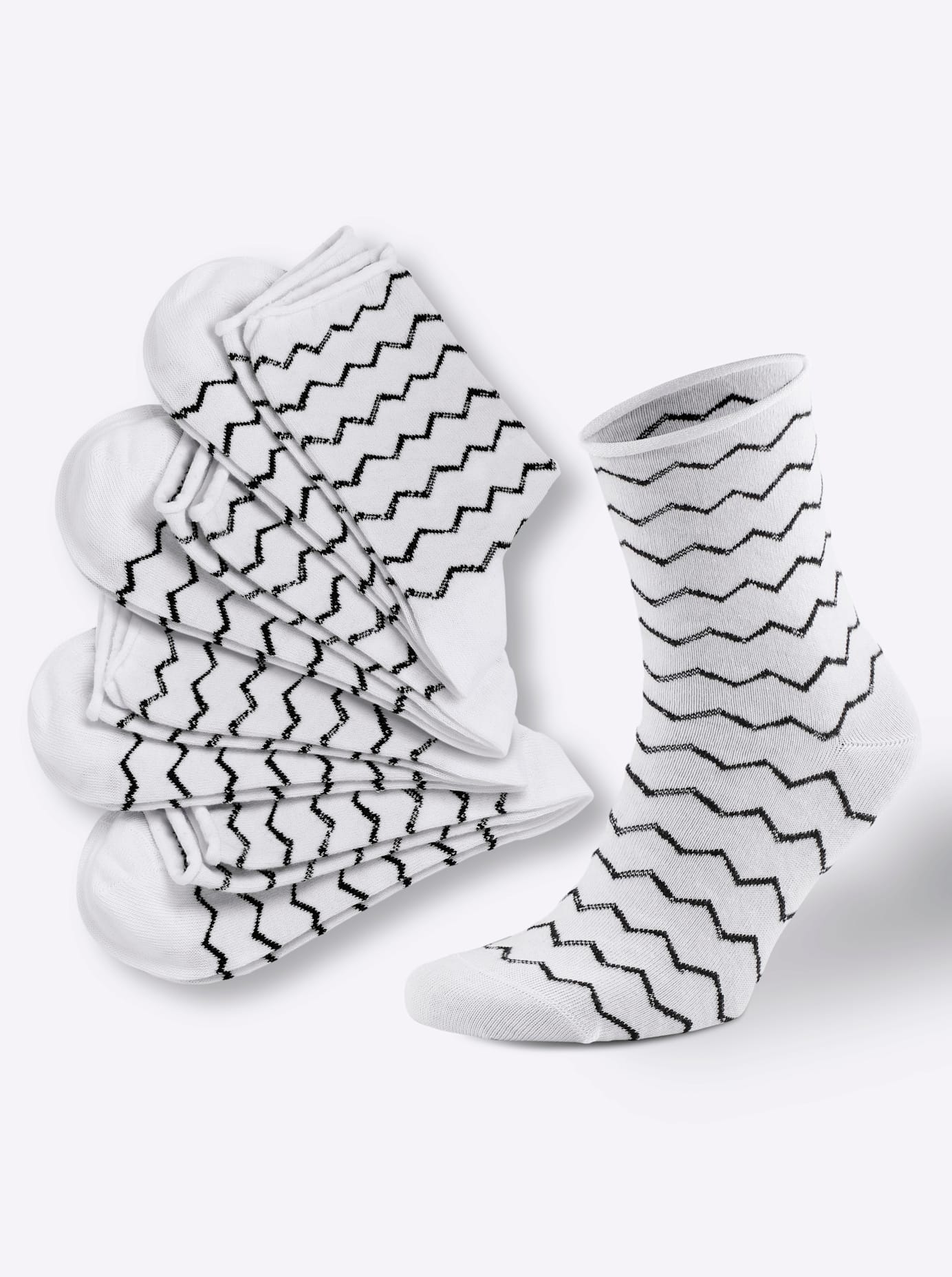 wäschepur Socken, (4 Paar)