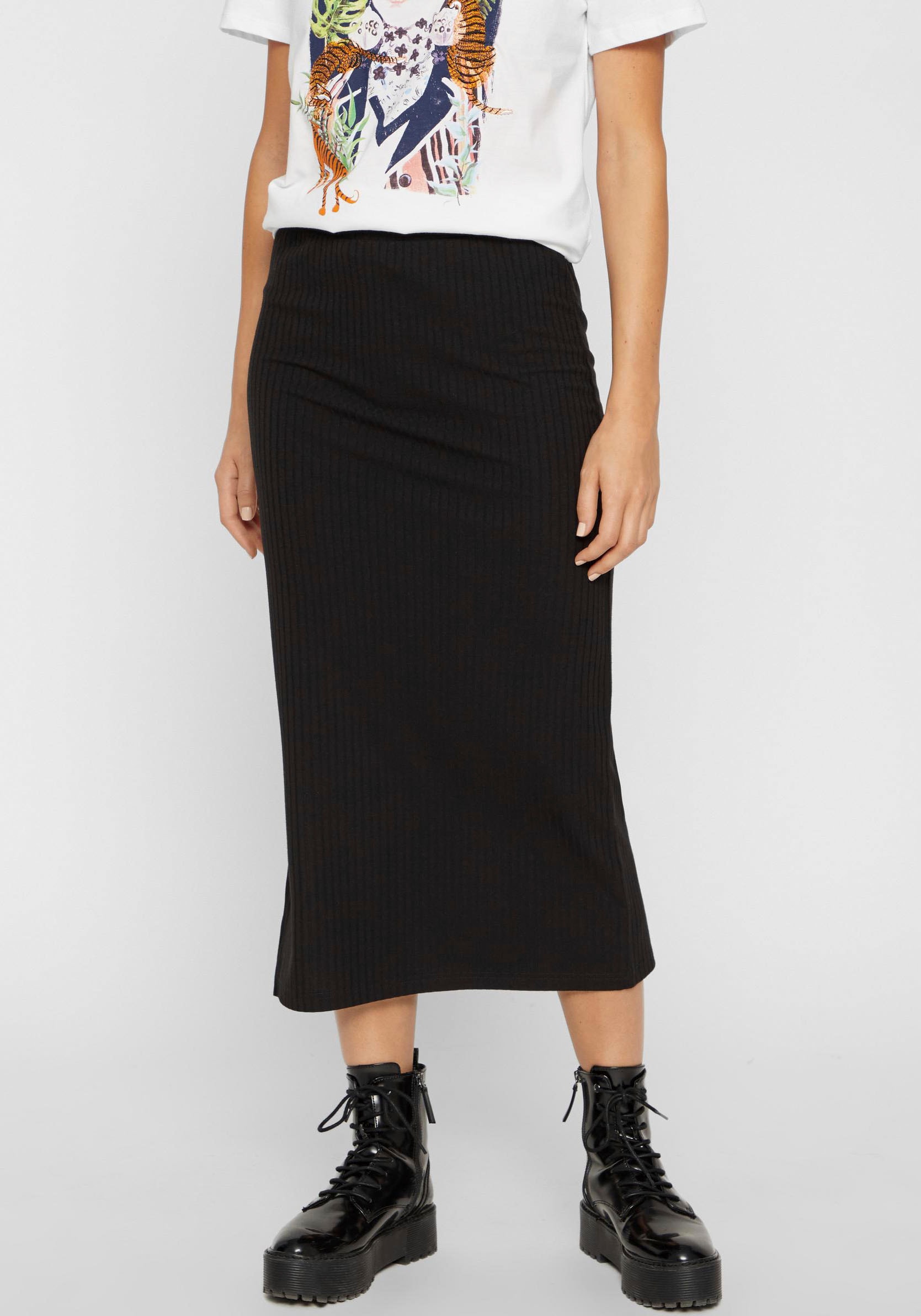 Midirock »PCKYLIE MW MIDI SKIRT NOOS«