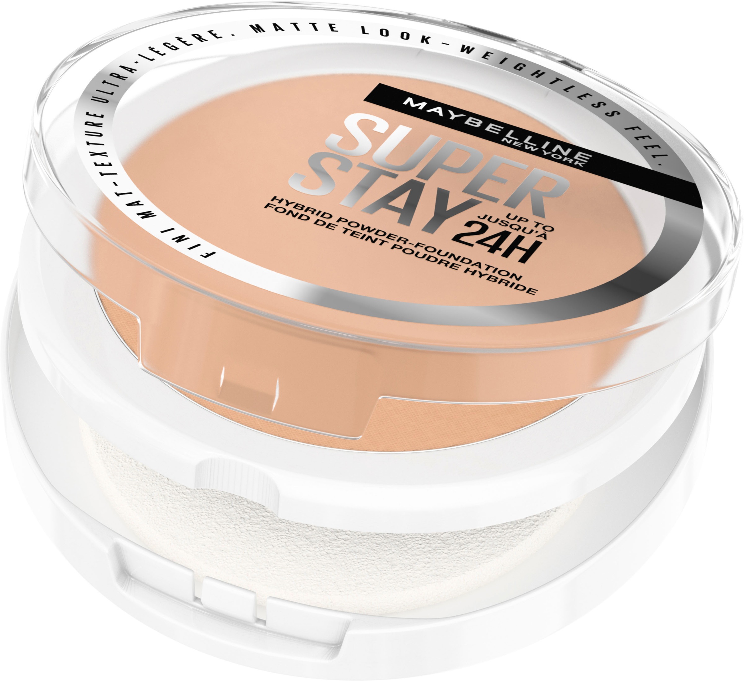 MAYBELLINE NEW YORK Foundation »Maybelline New York Super Stay Hybrides Puder Make-Up« mit langanhaltender Formel