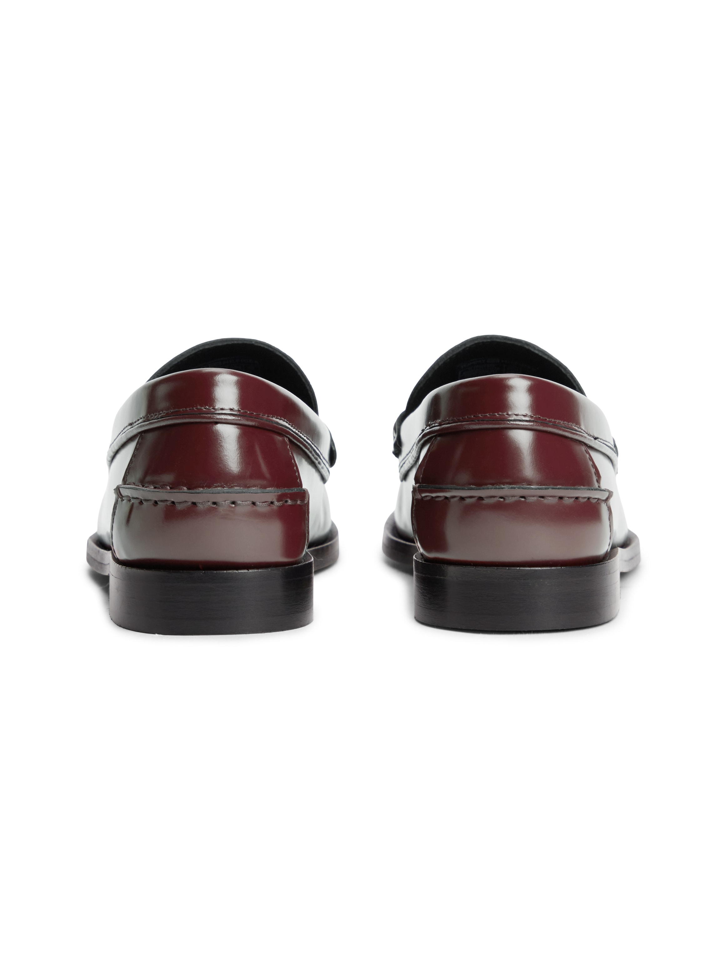 Tommy Hilfiger Loafer »HILFIGER PENNY ABRASIVATO«  , Blockabsatz, Slipper, Businessschuh mit klassischem Zierriegel