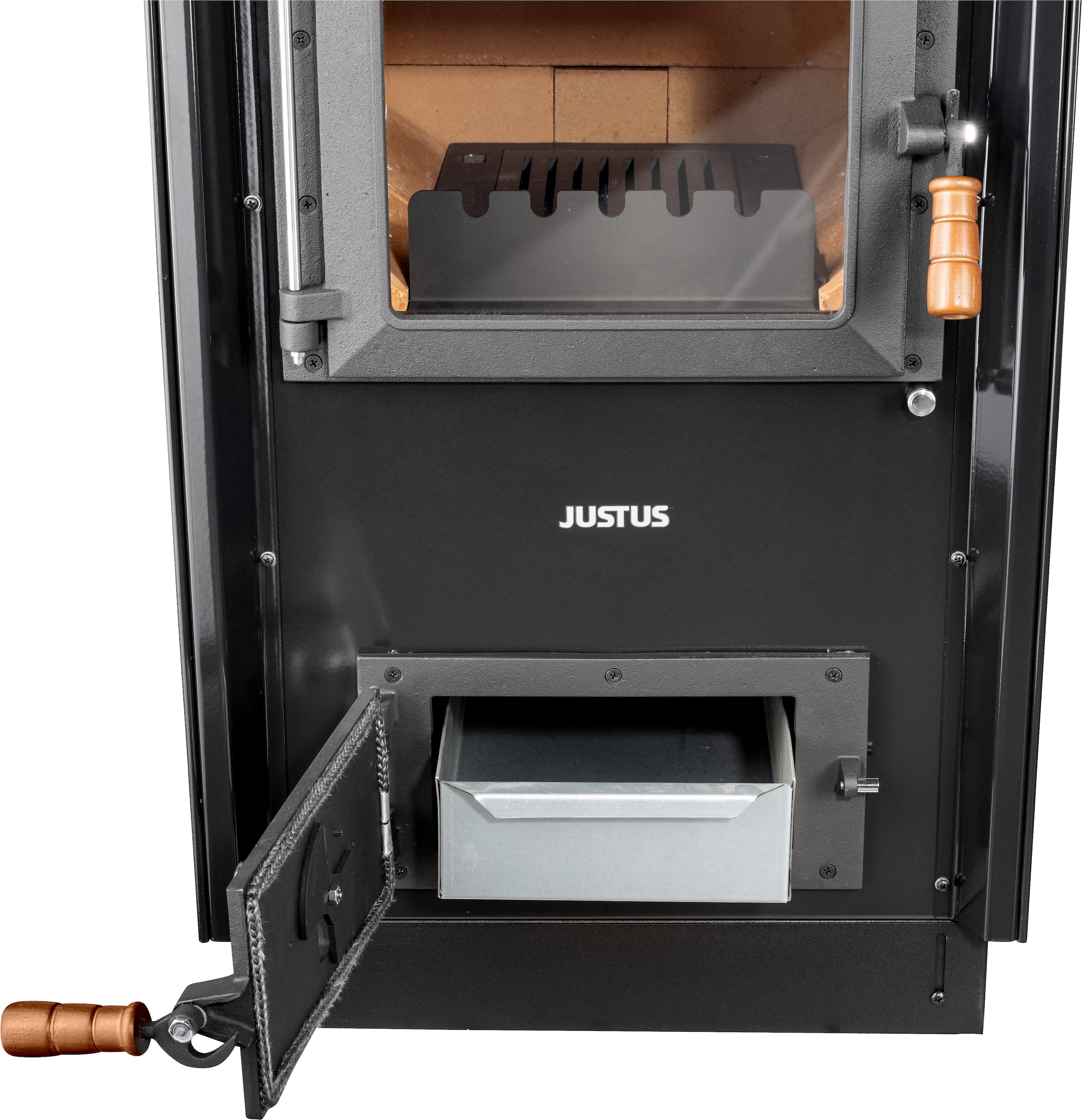 JUSTUS Festbrennstoffherd »Rustico-50 2.0«