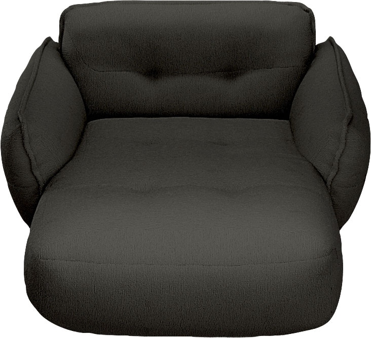 BETYPE Chaiselongue »Be Fluffy, moderner Love Seat, XXL Sofa, Lese-Sessel, Big-Sessel für 2« Softes Sitzgefühl, moderne Kedernaht, hochwertiger Bezug