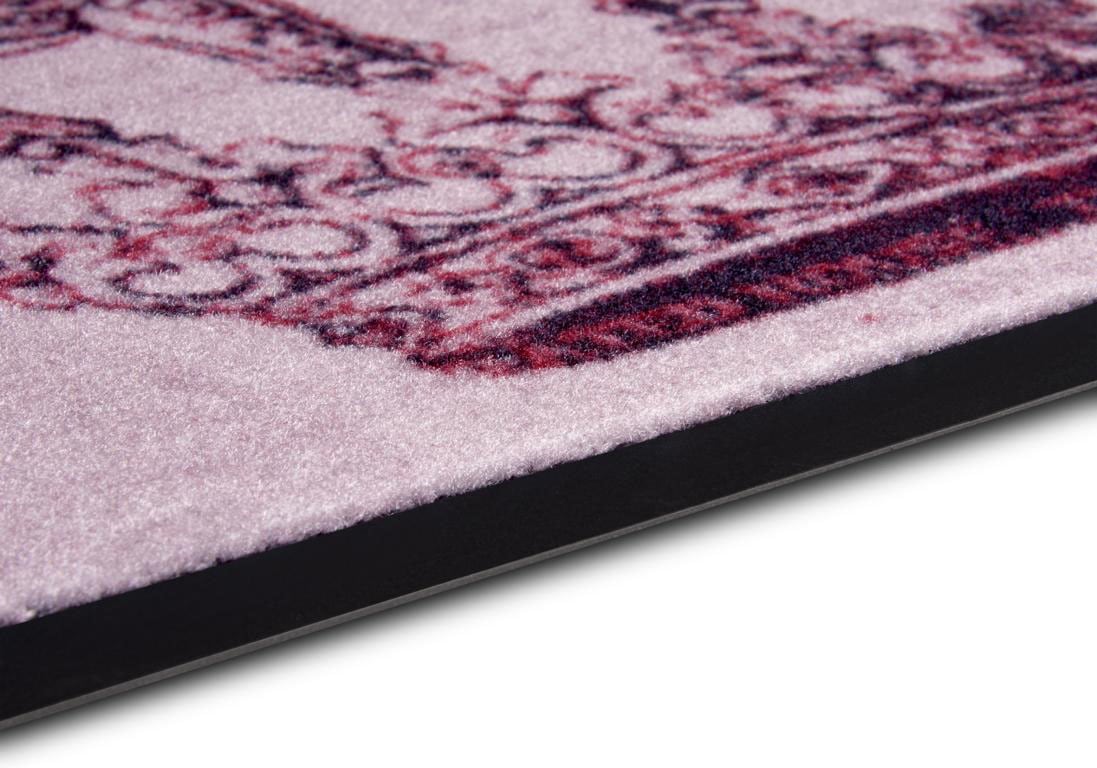 HANSE Home Fußmatte »Krone, Türmatte«, rechteckig, 9 mm Höhe, Motiv-Druck, Kronen Design, Robust, Rutschhemmend, Eingang, Waschbar