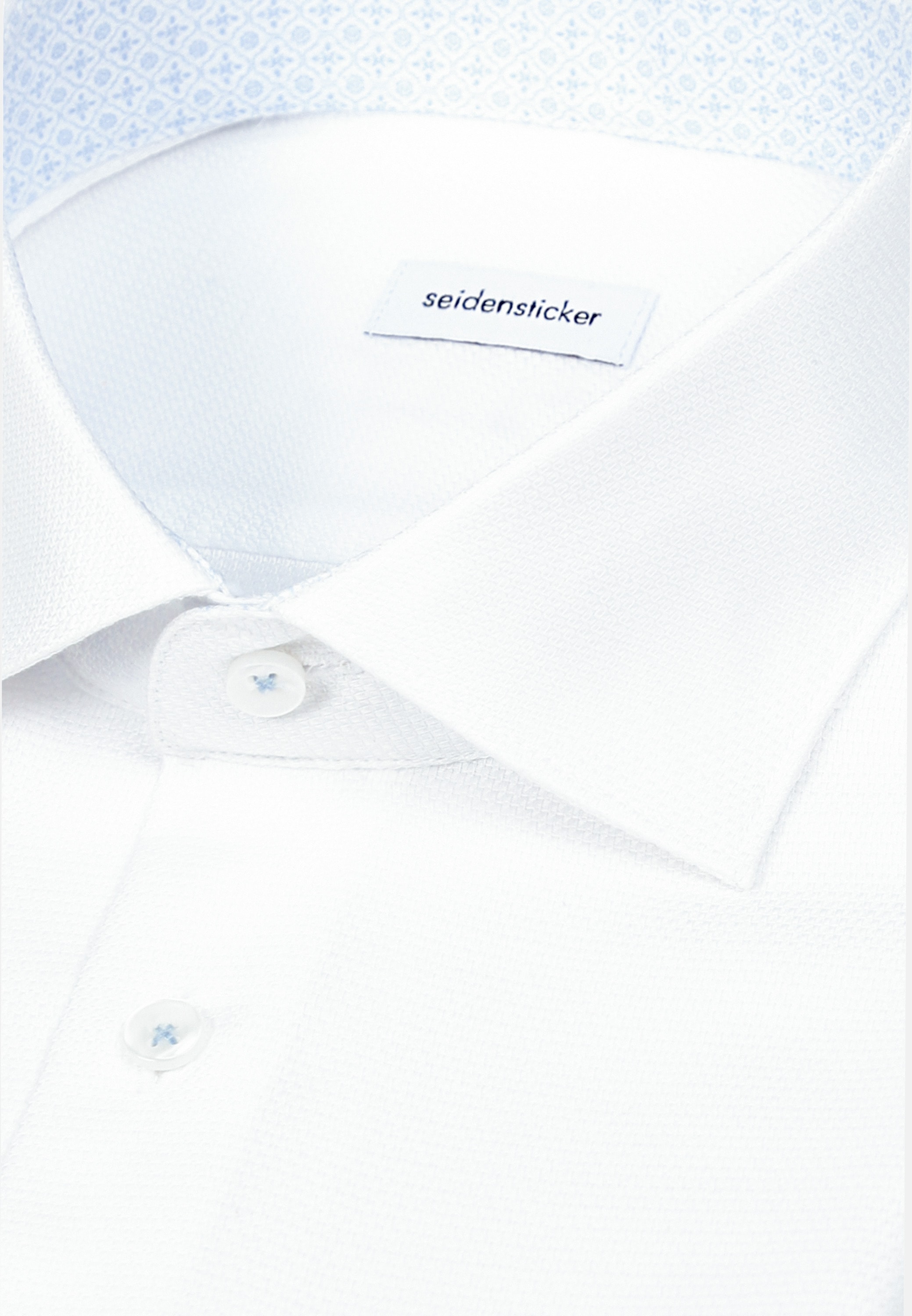 seidensticker Businesshemd »Schwarze Rose« X-Slim 1/1 Kentkragen Struktur
