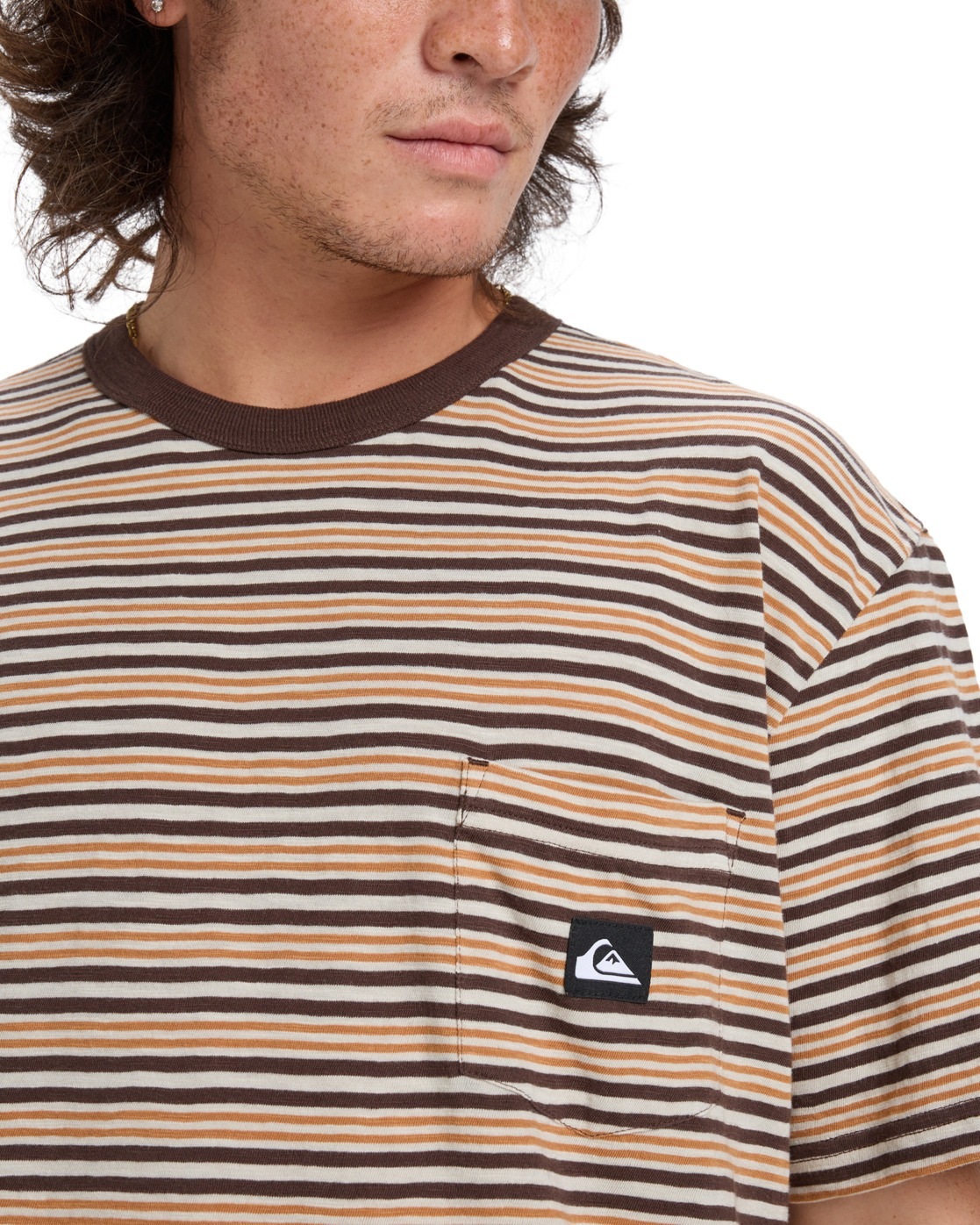 Quiksilver T-Shirt »Onyx Striped«