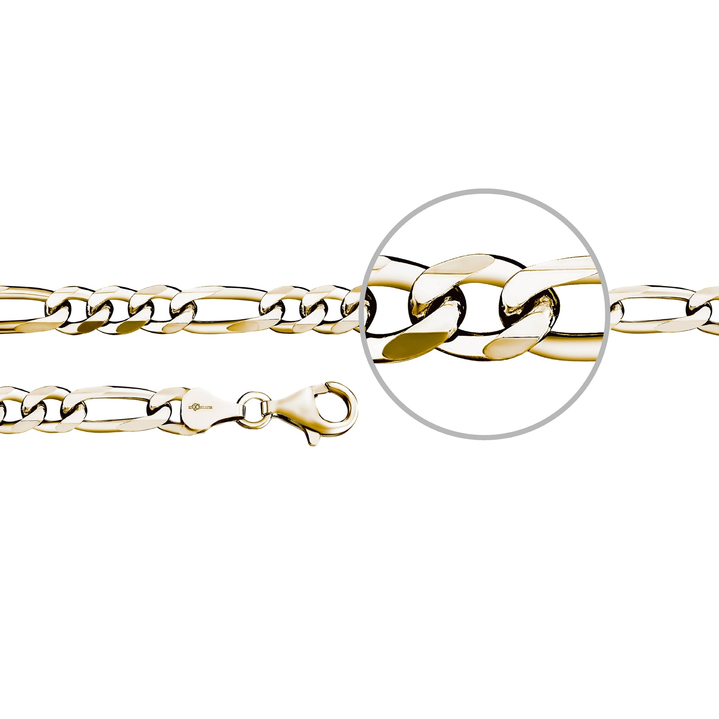 online Der F4-S« OTTO »FIGAROARMBAND, F4-G, 7 breit, Silberarmband diamantiert, bei mm bestellen ca. Kettenmacher