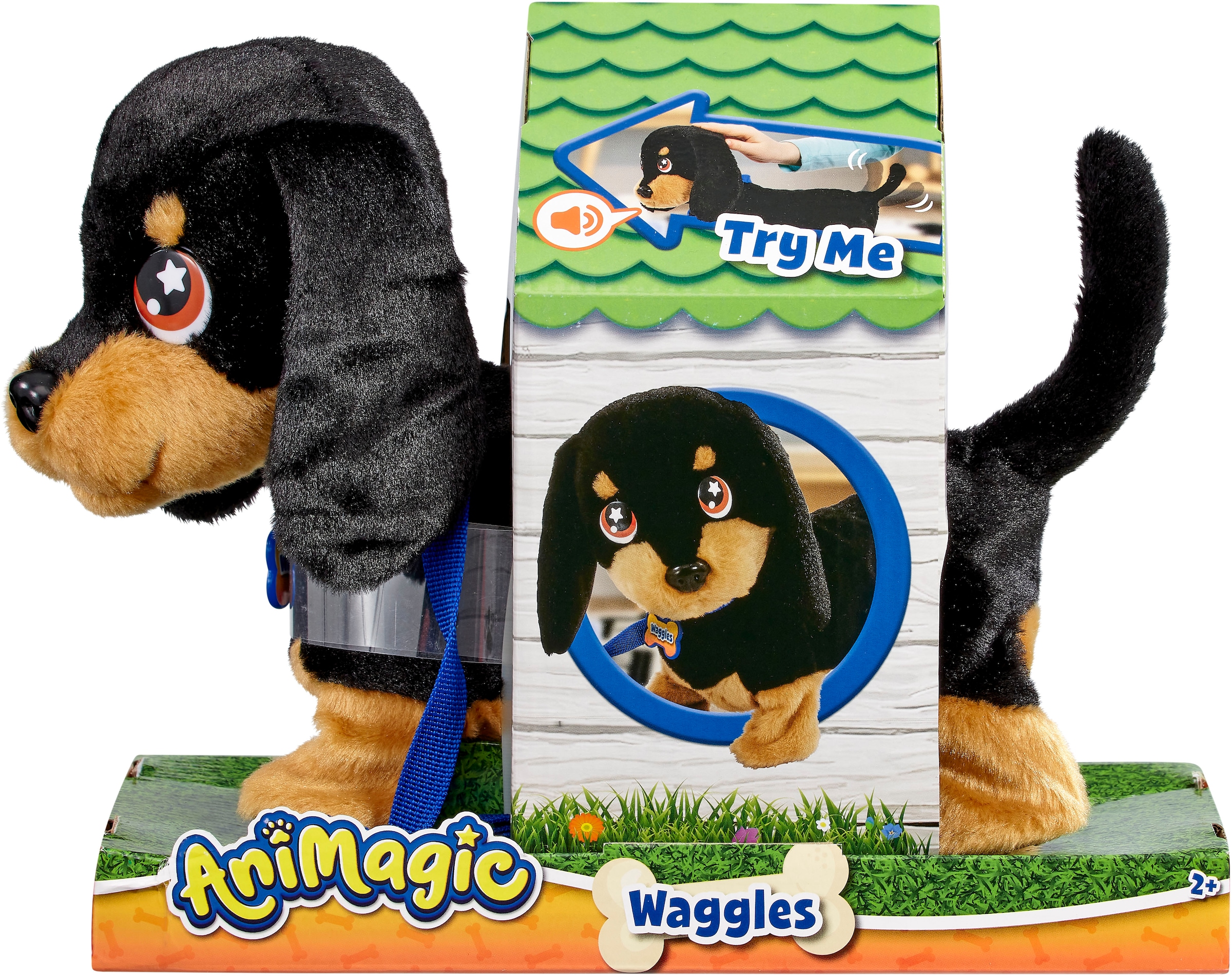Goliath® Plüschfigur »Animagic Dackel« mit Funktionen