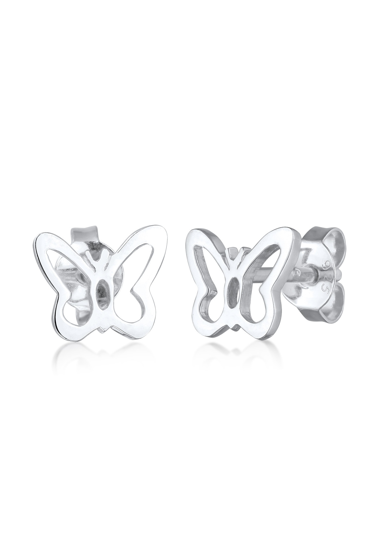 Elli Paar Ohrstecker »Ohrringe Schmetterling Trend Symbol 925 Silber«