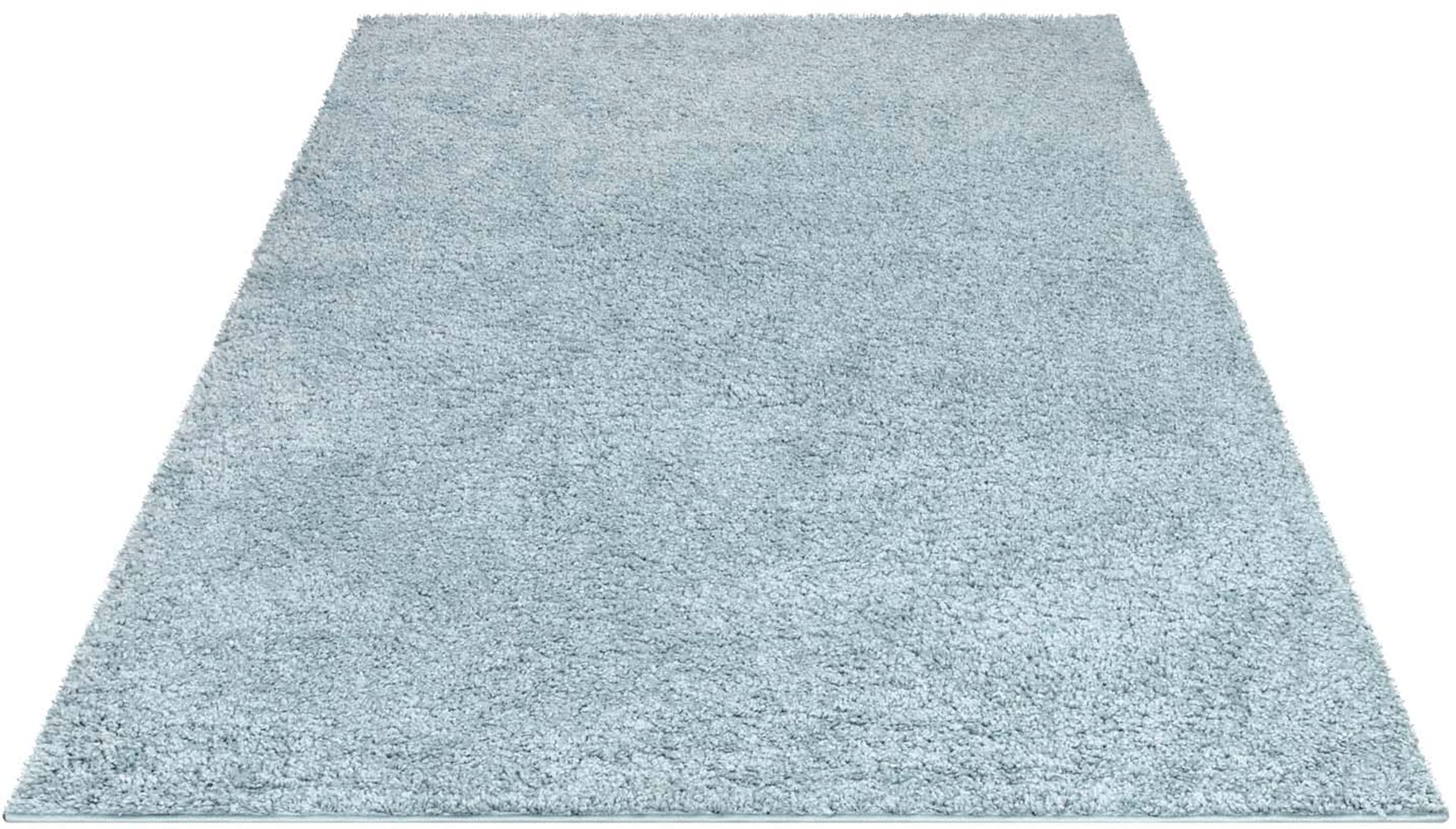 Carpet City Hochflor-Teppich »City Shaggy«, rechteckig, 30 mm Höhe, Auch als Läufer, Langflor, Uni, Shaggy, flauschig-weich