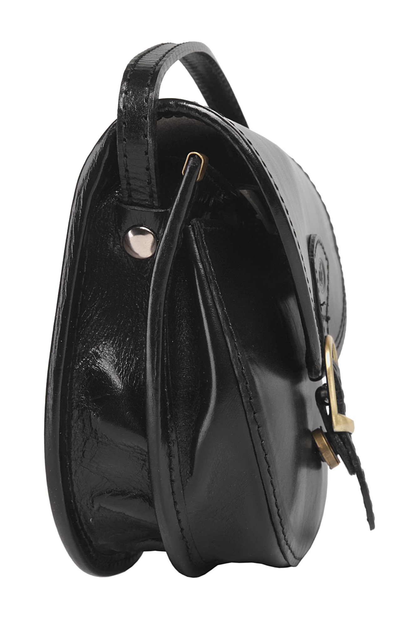 Piké Umhängetasche echt Leder, Made in Italy