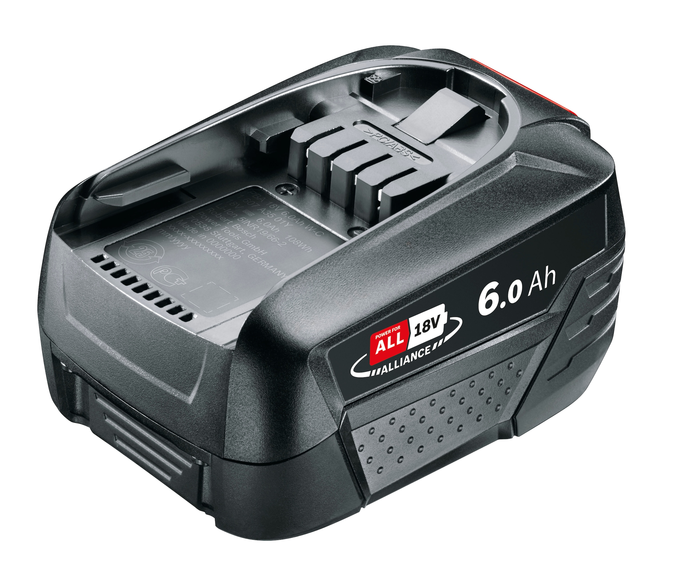 Bosch Home & Garden Akkupacks »»Battery Pack PBA 18V 6,0Ah««, ideale Laufzeit und Leistung für Haus und Garten mit 18V POWER FOR ALL