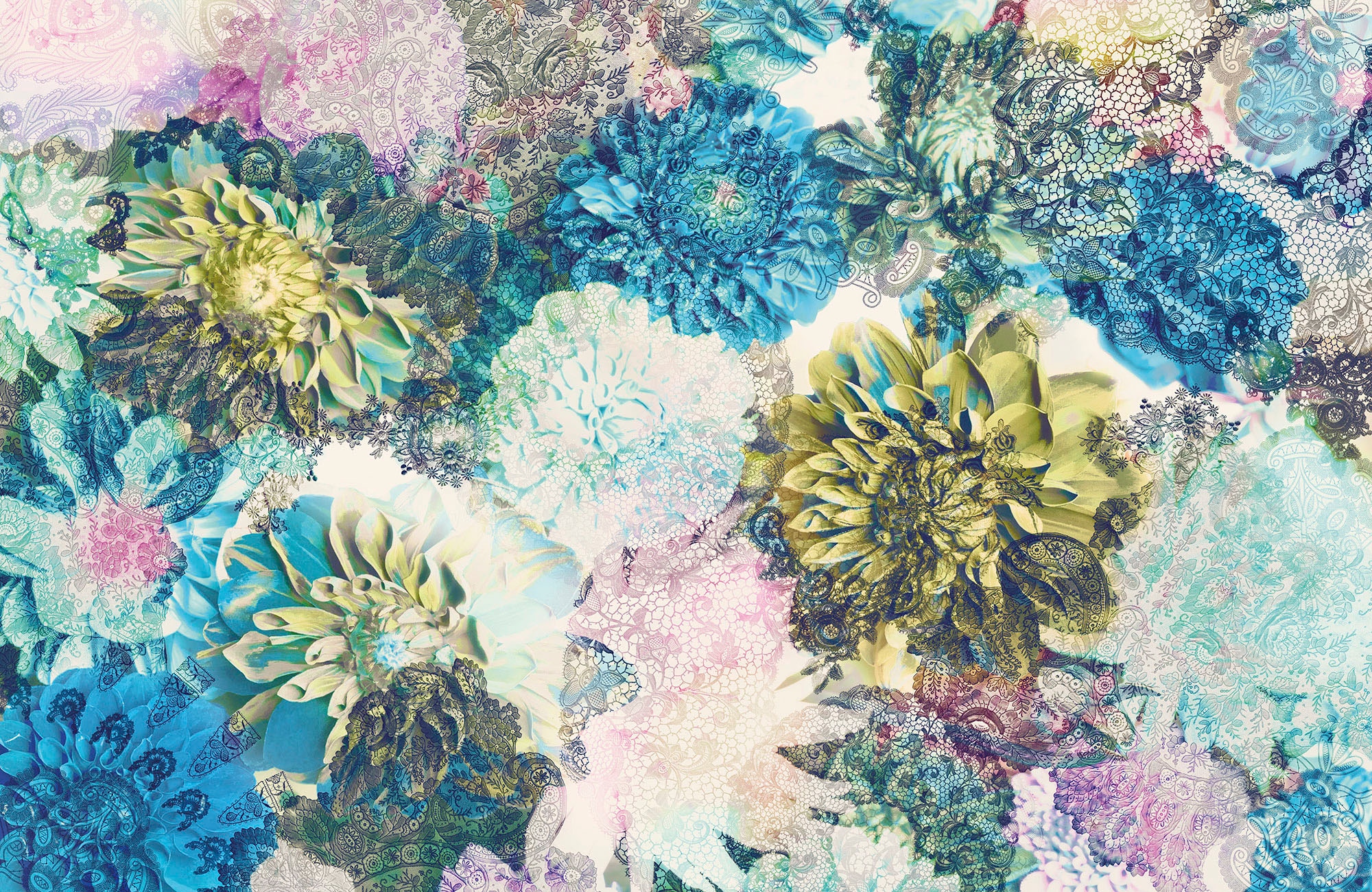 Komar Vliestapete »Frisky Flowers«, OTTO cm bei (Breite Höhe) x 400x260 kaufen