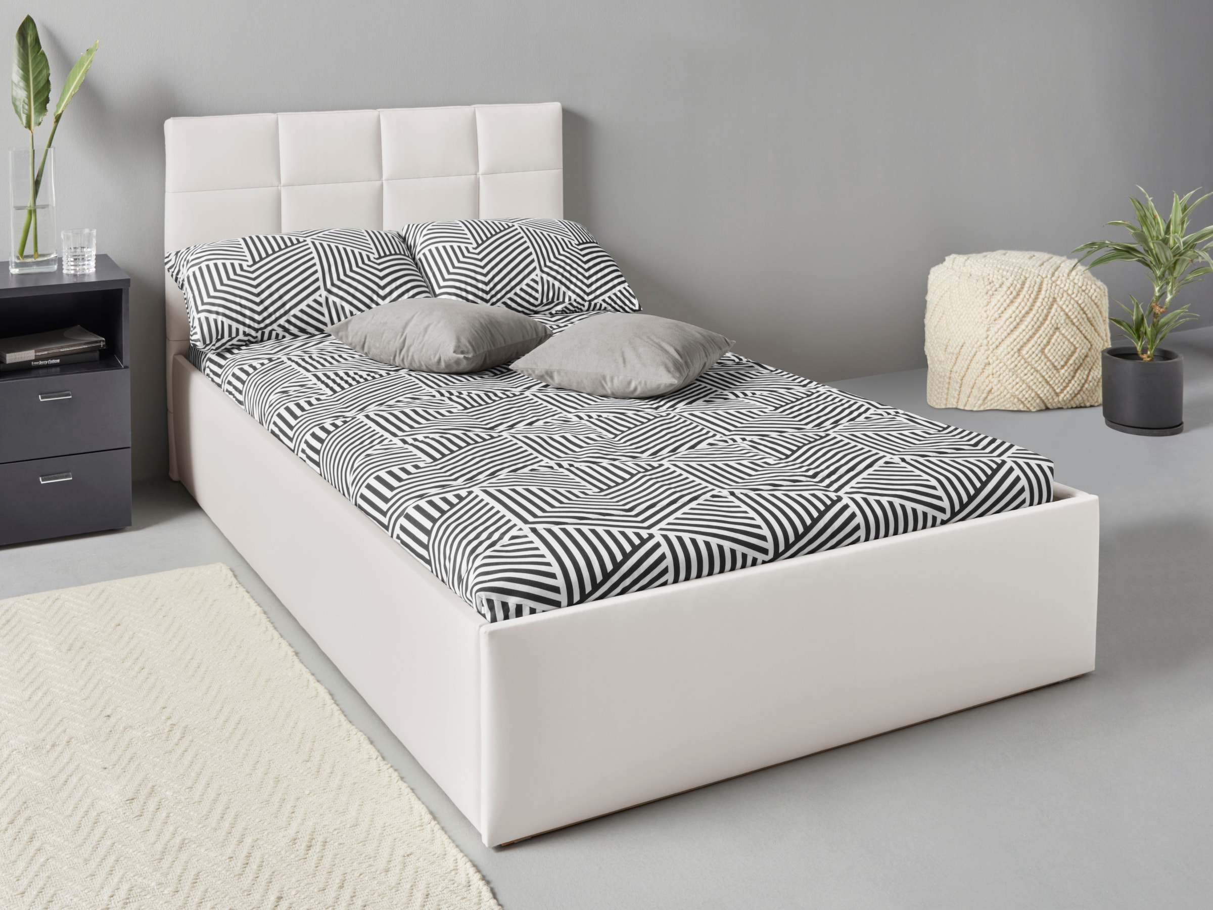 Westfalia Schlafkomfort Polsterbett, inkl. Bettkasten Ausführung Matratze, kaufen online in Höhen mit 2 bei