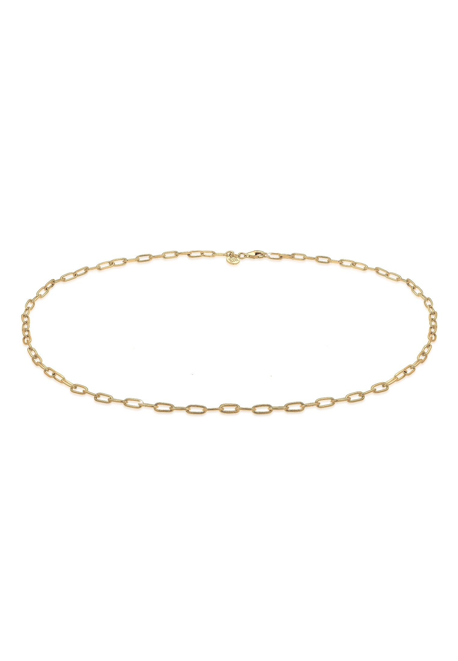 Elli Collierkettchen »Basic Gliederkette Blogger Trend 925er Silber«