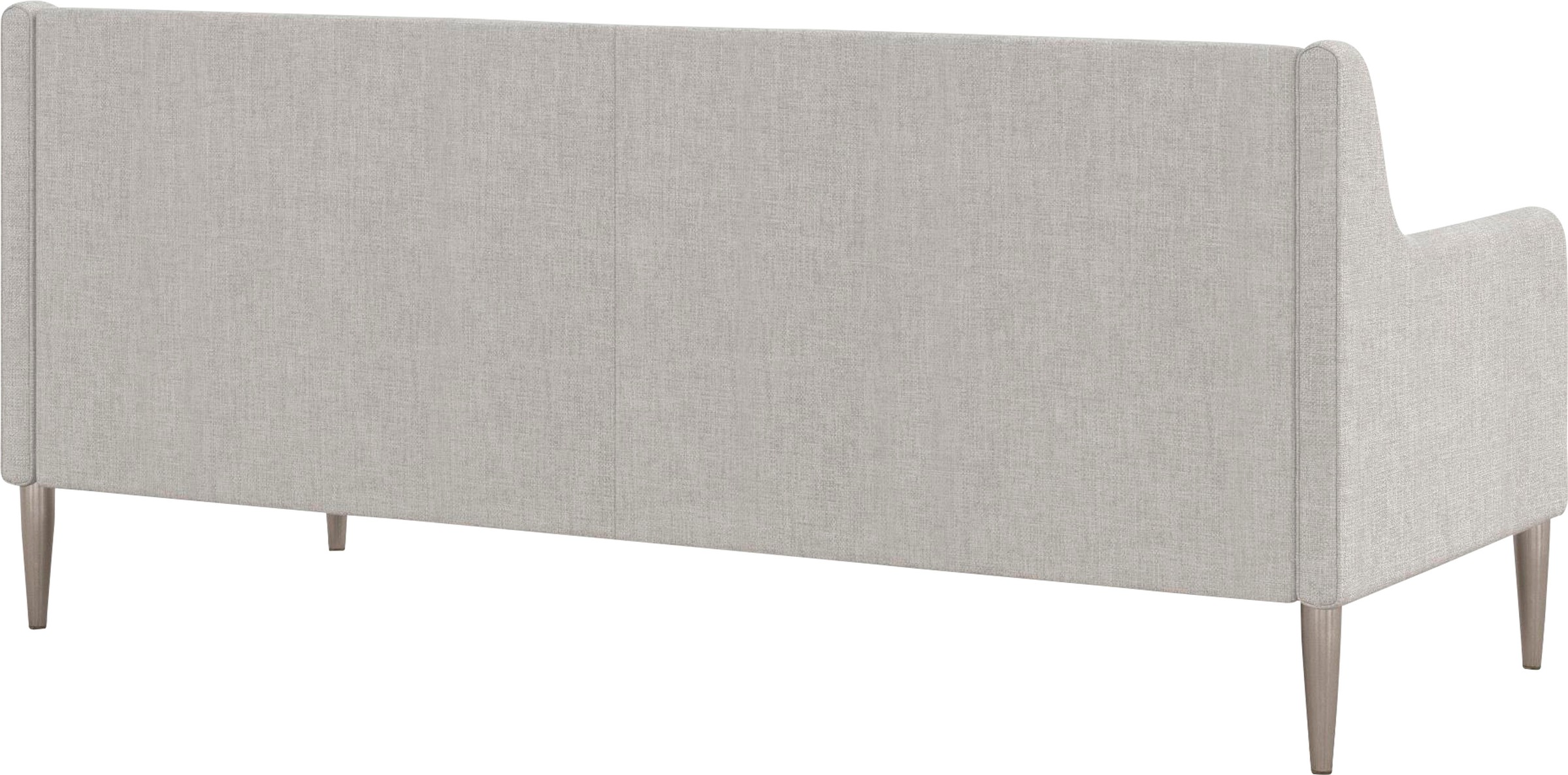 CosmoLiving by Cosmopolitan 3-Sitzer »Virginia«, (1 St.), Webstoff, Sitz und Rücken gepolstert, Beine aus Stahl, Sitzhöhe 42,5cm