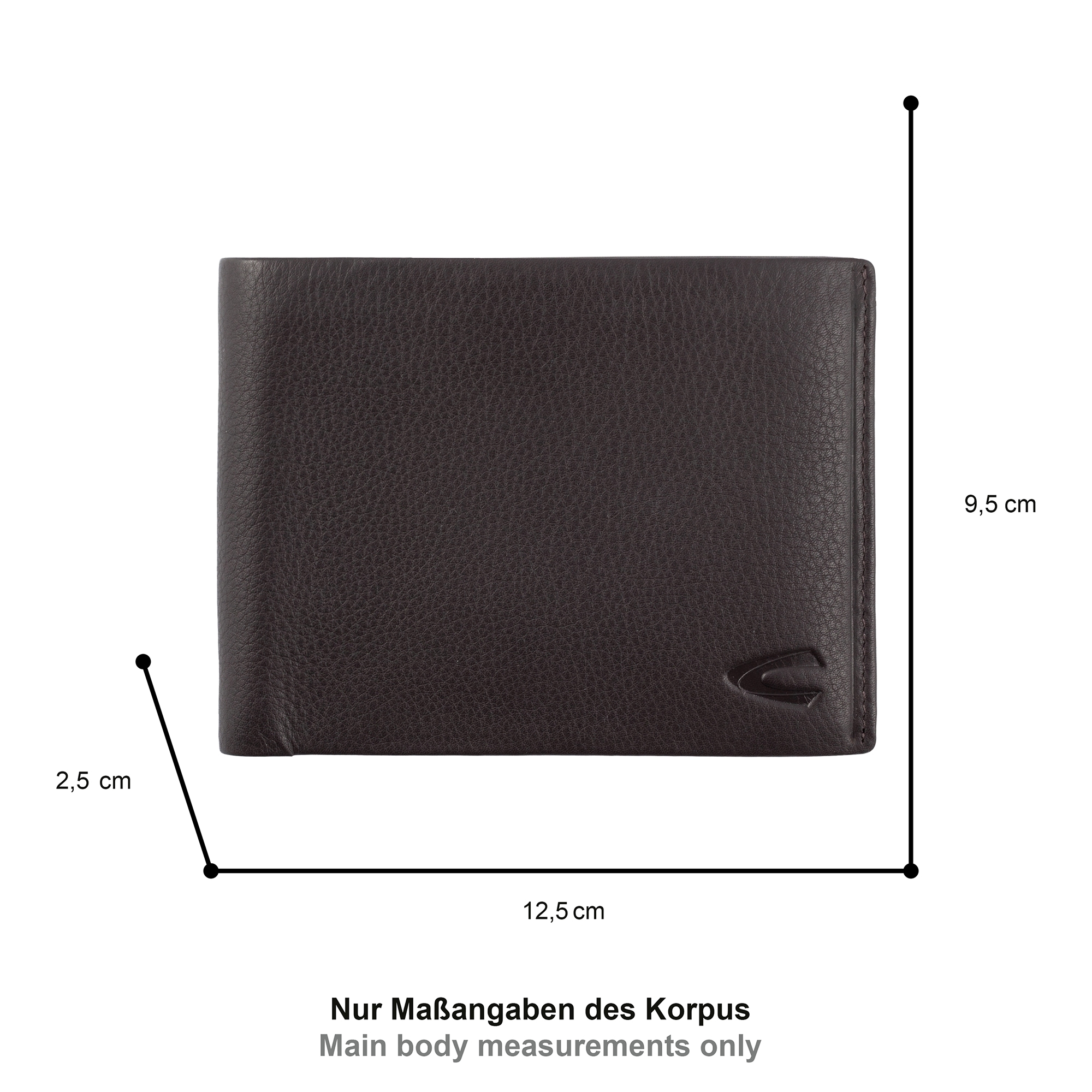 camel active Geldbörse »Atlanta« aus besonders weichem Leder mit RFID Schutz