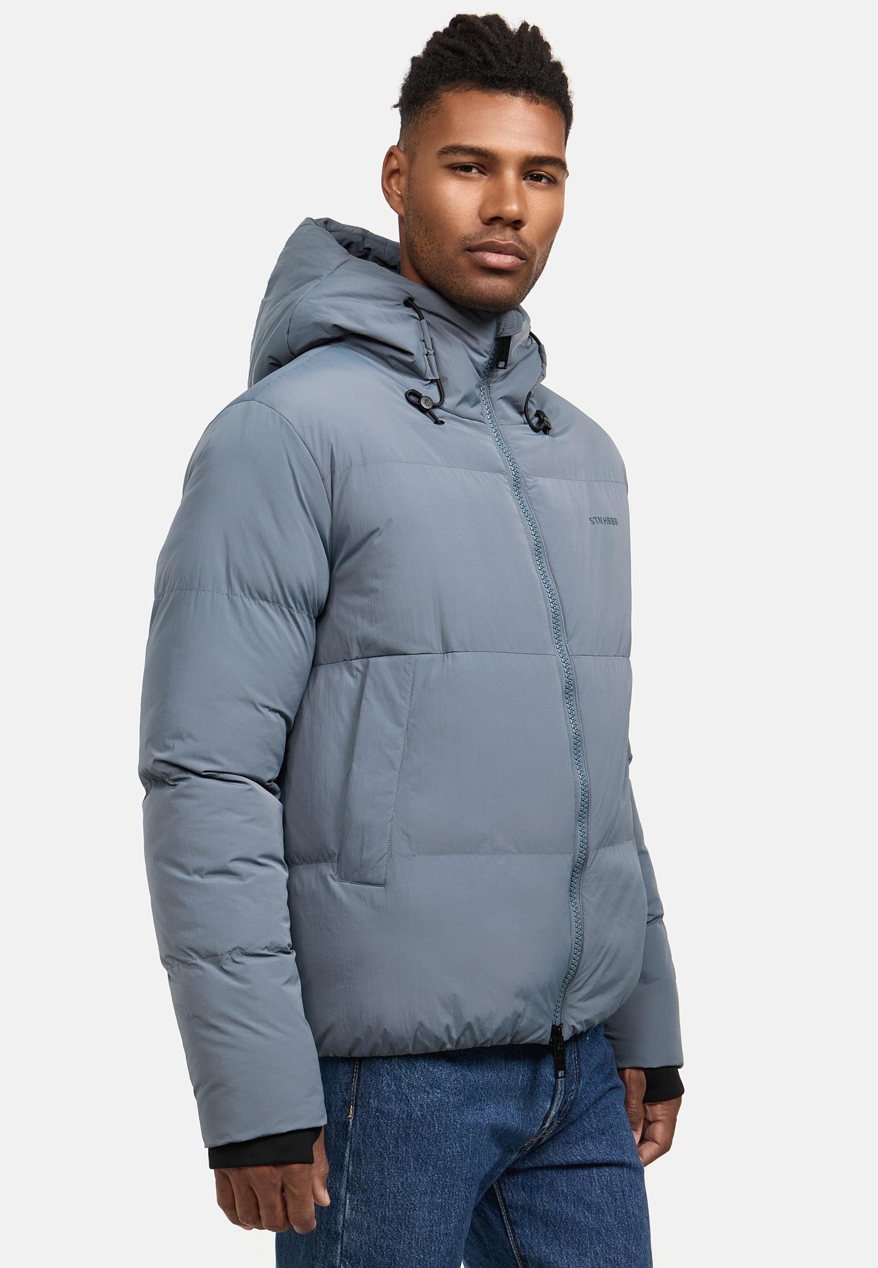 Stone Harbour Steppjacke »Winterjacke Tayroos XX«, mit Kapuze, Gesteppte Herren Winterjacke mit Kapuze