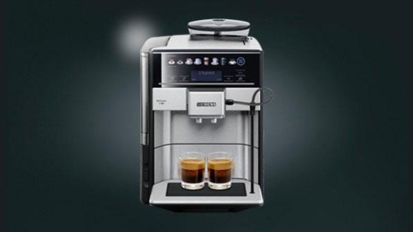 SIEMENS Kaffeevollautomat »EQ6 plus s700 TE657503DE, Doppeltassenfunktion, Keramikmahlwerk«, viele Kaffeespezialitäten, automatische Dampfreinigung, edelstahl