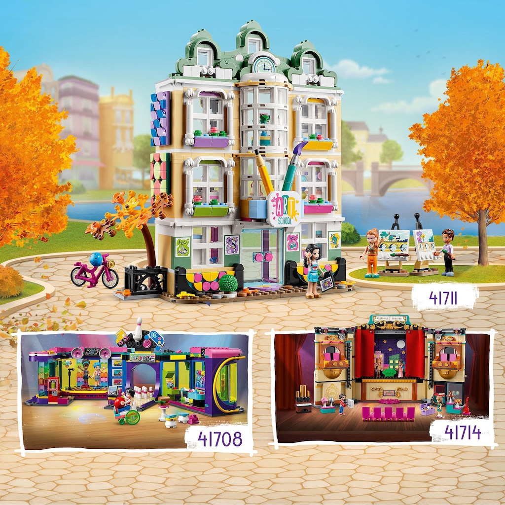 LEGO® Konstruktionsspielsteine »Andreas Theaterschule (41714), LEGO® Friends«, (1154 St.), Made in Europe