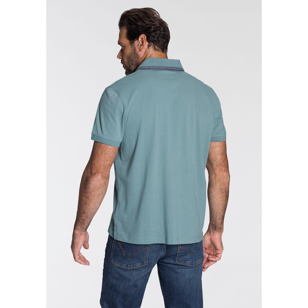 Arizona Poloshirt, in Piqué-Qualität und Bruststickerei