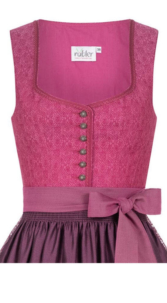 Nübler Trachtenkleid »Dirndl lang Rosanne«