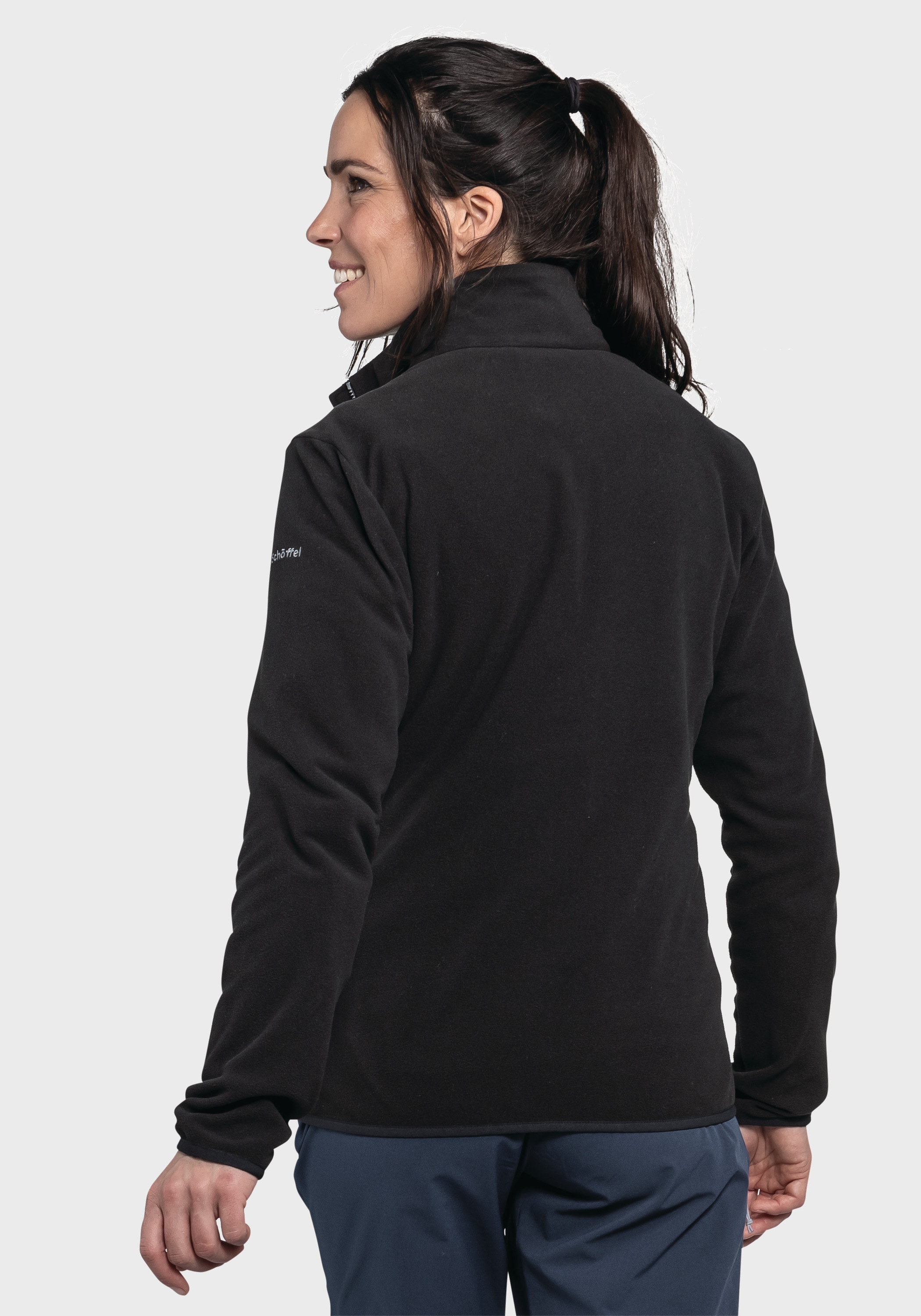 Schöffel Fleecejacke »Hiking Fleece Jk Style Ash WMS«, ohne Kapuze