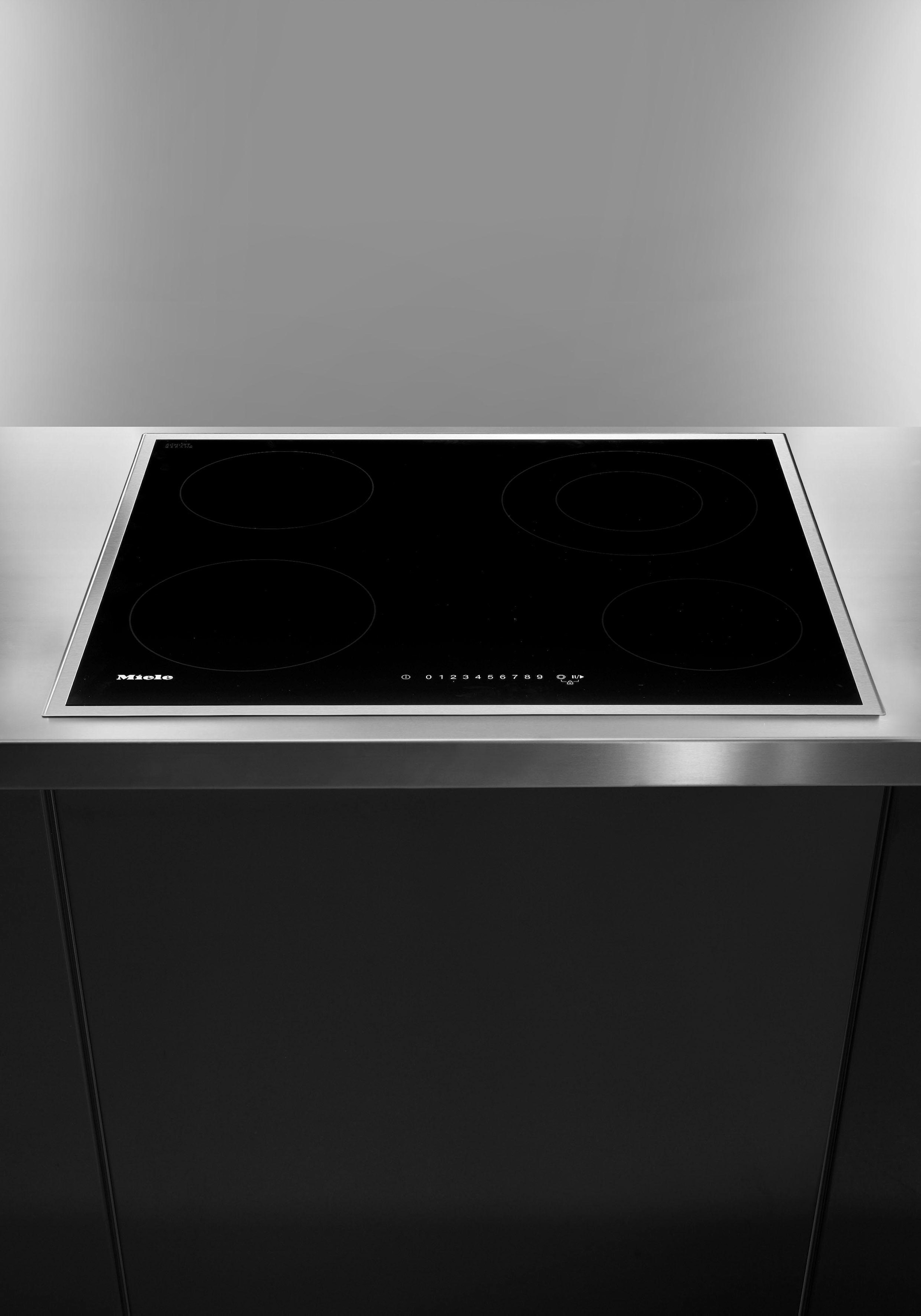 Miele Elektro-Kochfeld »KM 6520 FR« Sicher – dreistufige Restwärmeanzeige für jede Kochzone