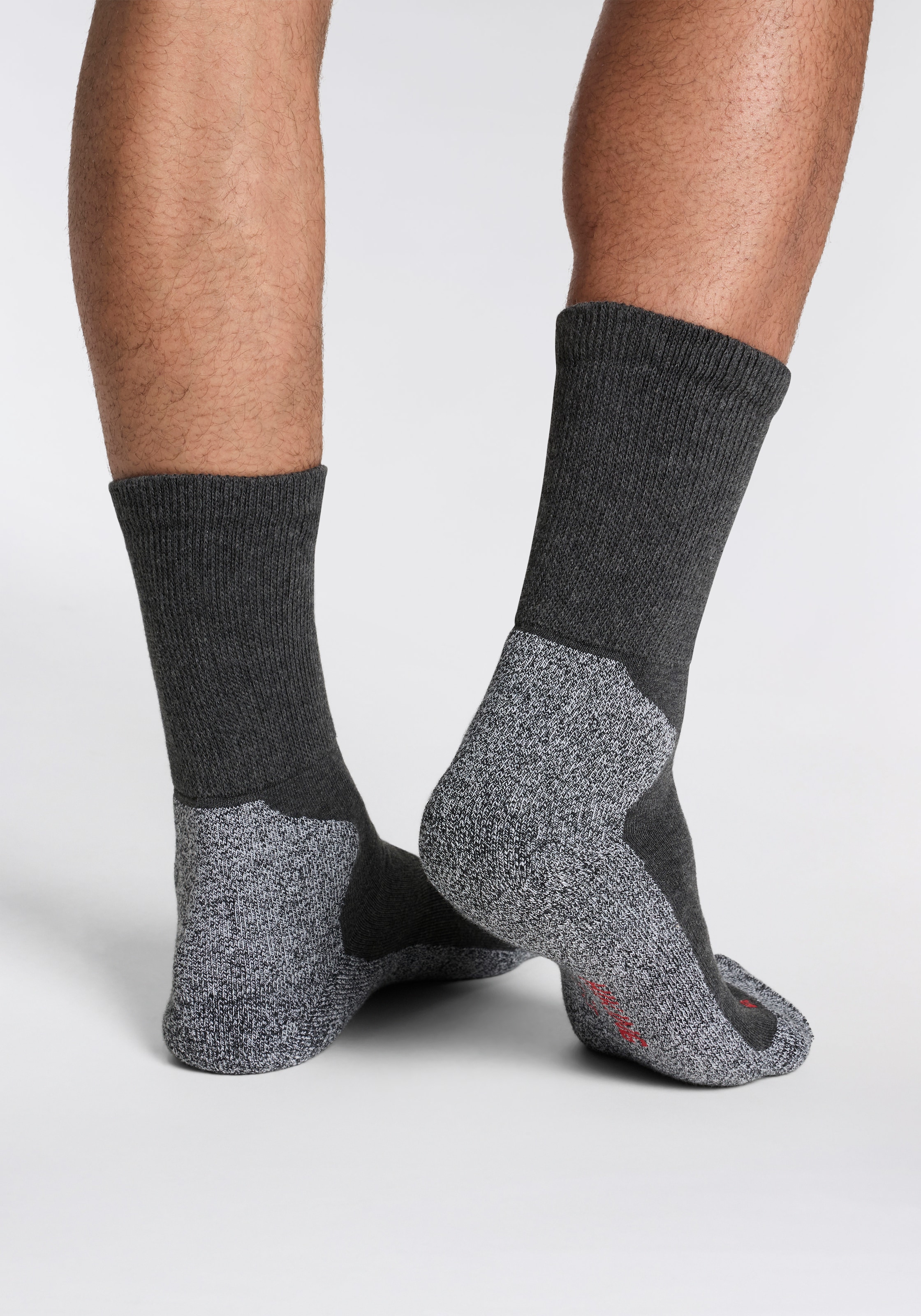 XTREME sockswear Wandersocken, (2 Paar, 2er Pack), Gepolsterte Unisex Wander-/ Sport- und Funktionssocken