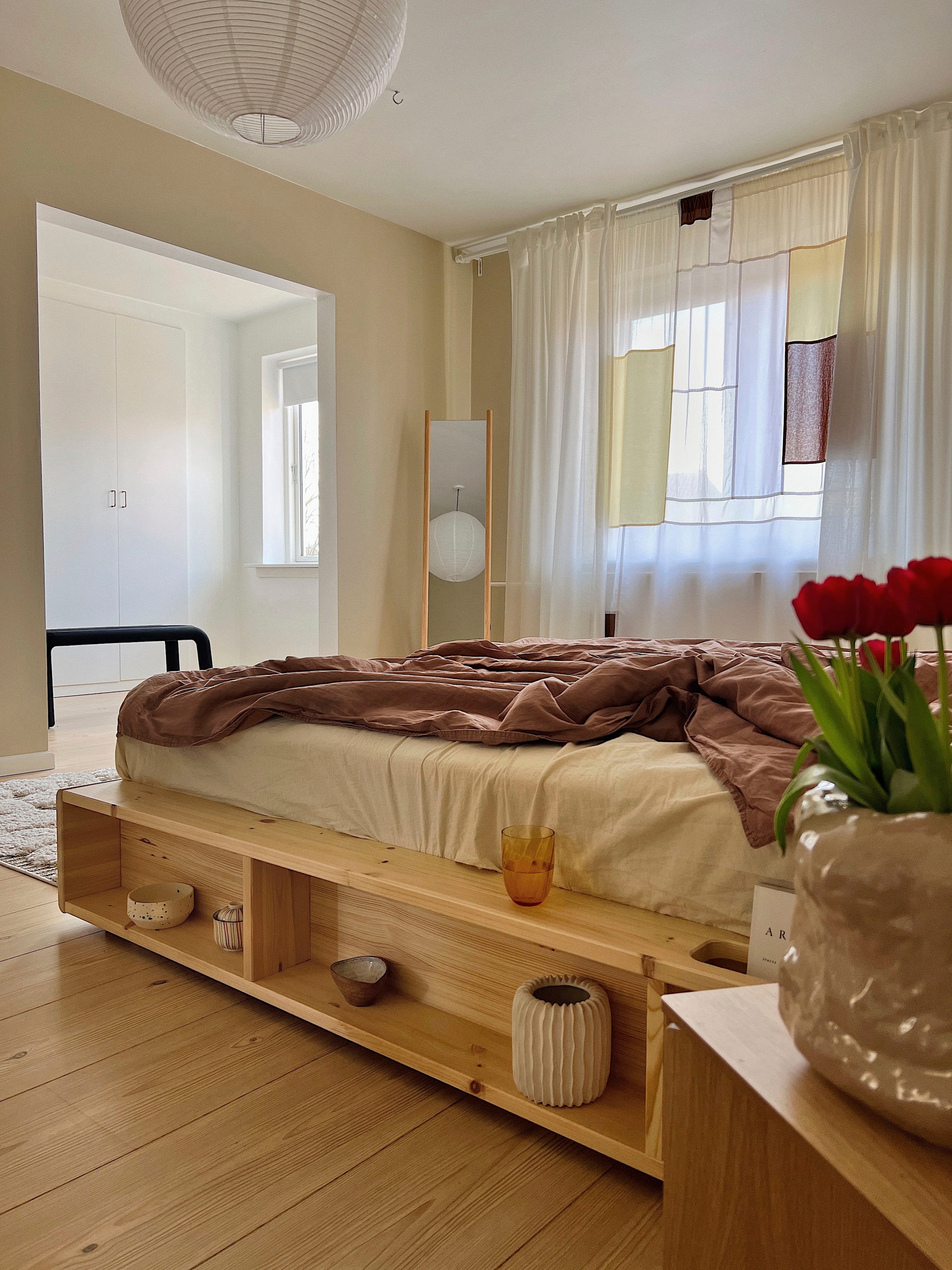 Karup Design Stauraumbett »Ziggy Bed, Stauraumbett, FSC®-zertifiziertes Massivholz made in Europe« Erhältlich für Matratzen Breite 90, 120, 140, 160 oder 180 cm,  mit 3 Ablagen, inklusive Lattenrost, ohne Matratze, mehrere Farben