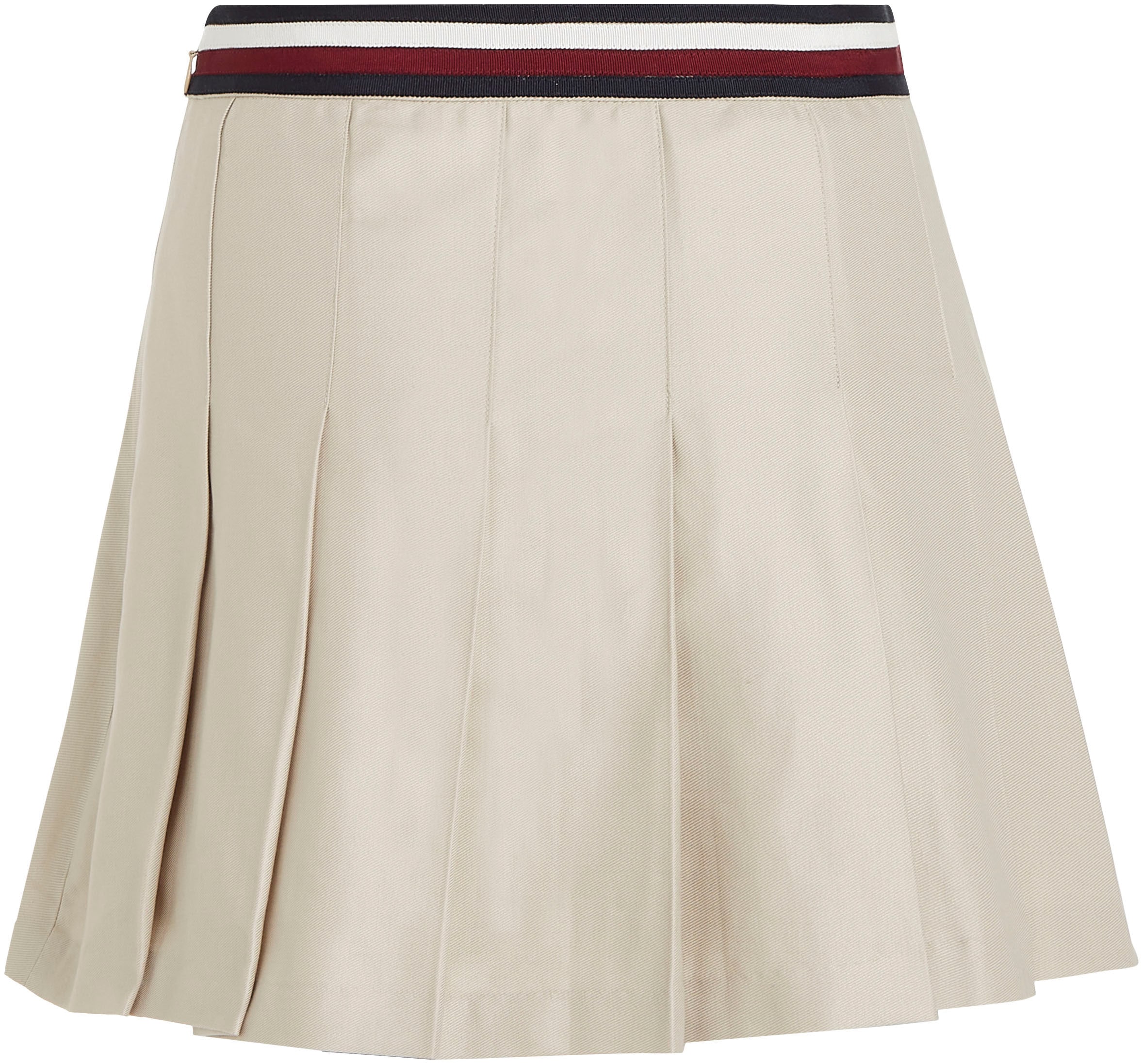 Tommy Hilfiger Minirock »GLOBAL STP PLEATED SHORT SKIRT«