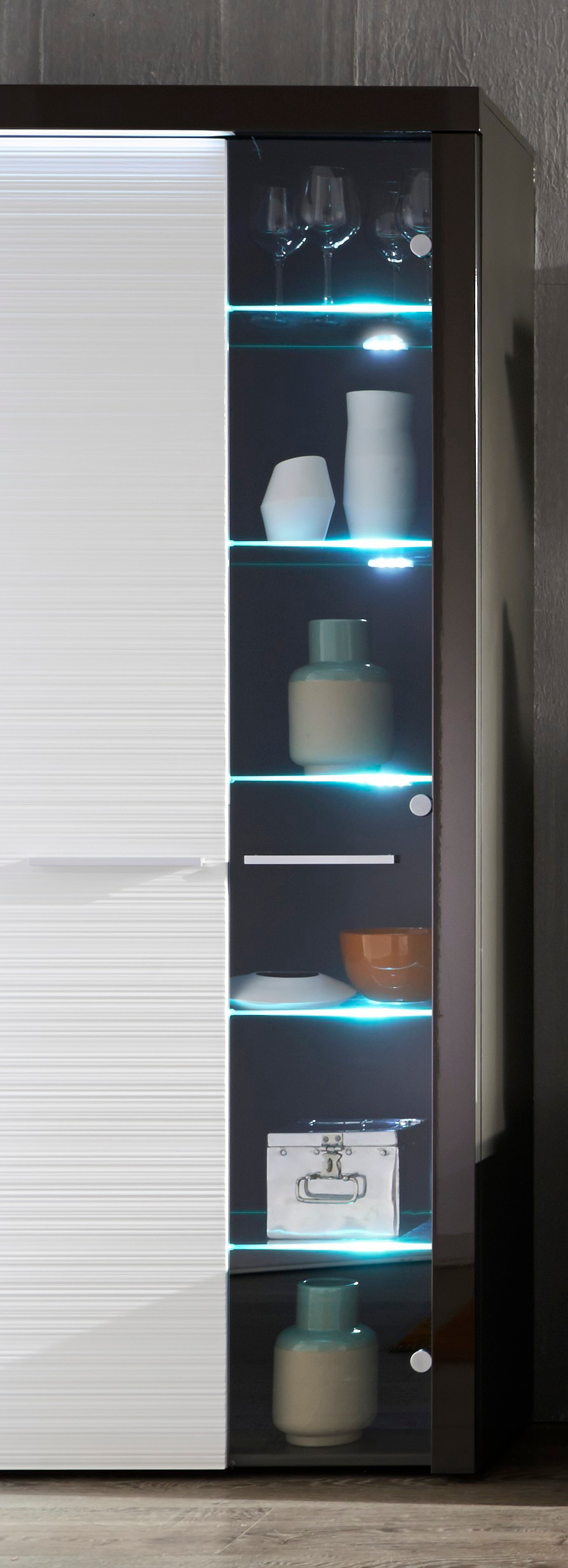 trendteam LED Schrankinnenraumbeleuchtung »Glaskantenbeleuchtung« LED-Board 5 Stk. Kaltweiß