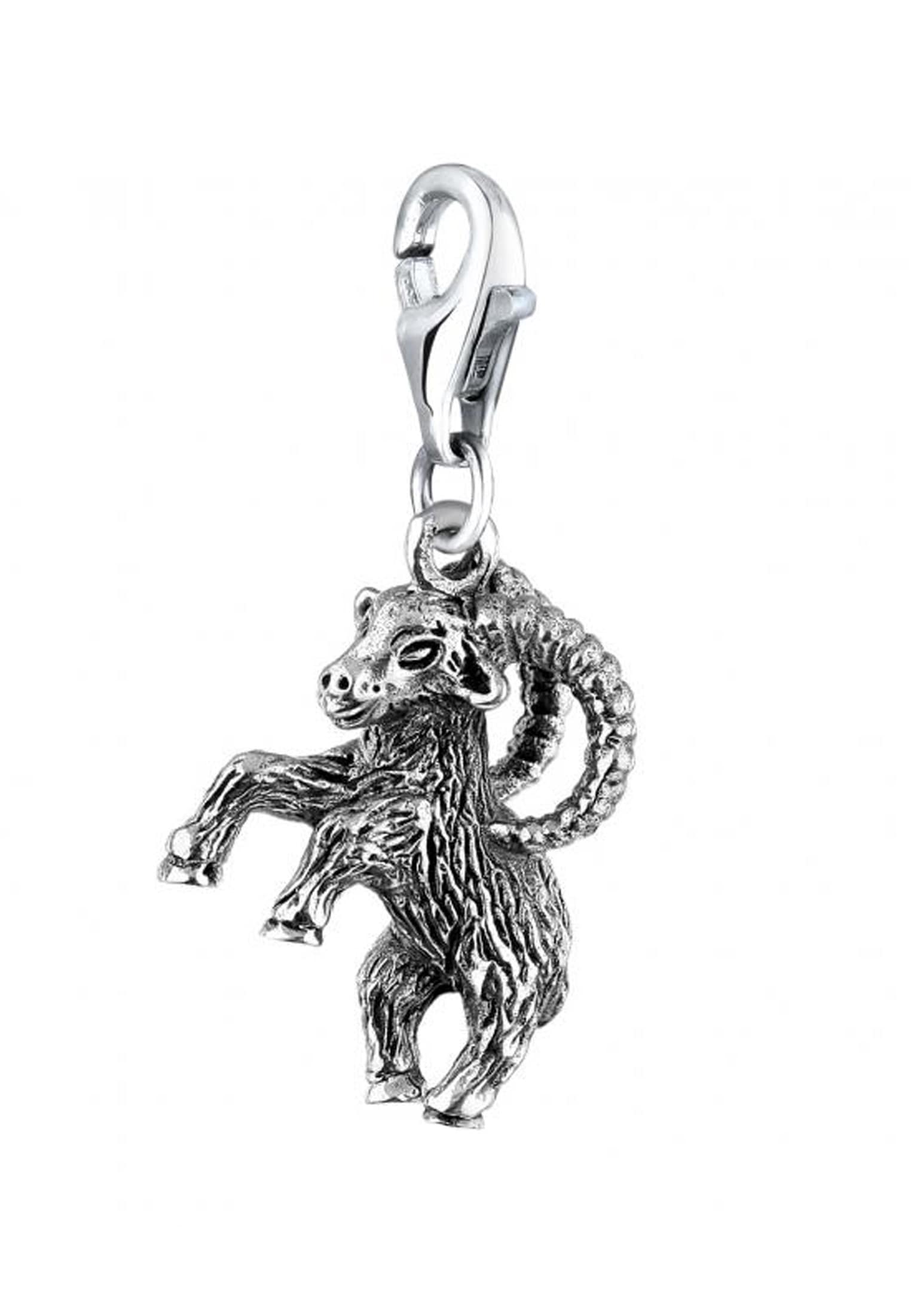 Nenalina Charm Sternzeichen »Charm Anhänger Sternzeichen Steinbock Tier 925 Silber«