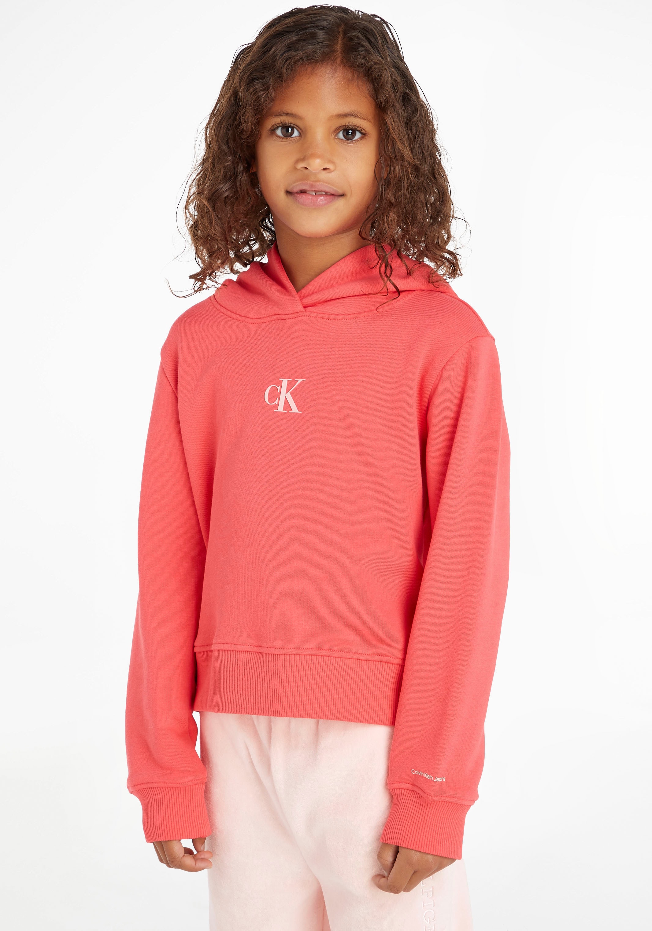 Kapuzensweatshirt »CK LOGO BOXY HOODIE«, für Kinder bis 16 Jahre