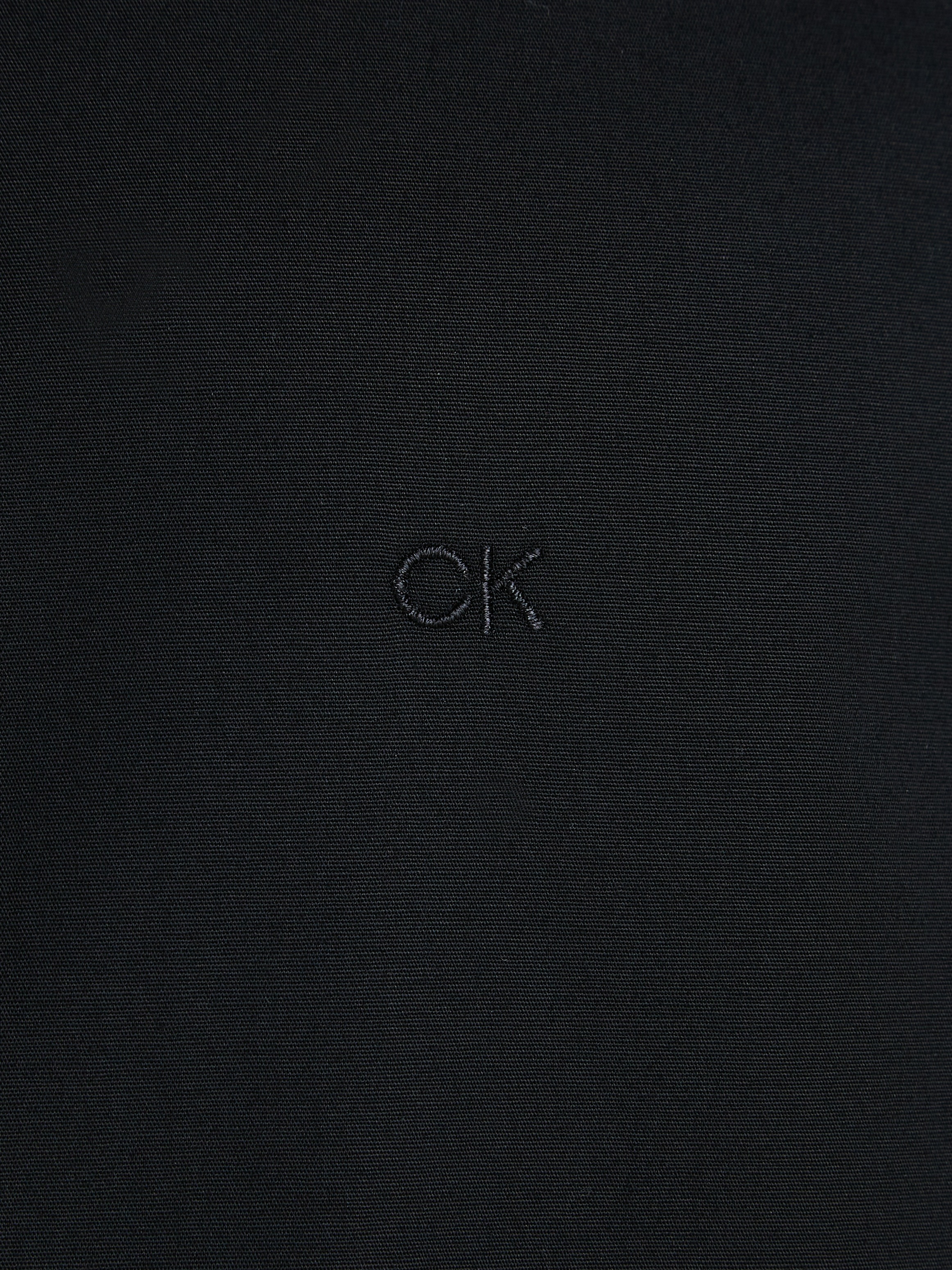 Calvin Klein Langarmhemd »POPLIN HP EXTRA SLIM SHIRT«, mit Logostickerei