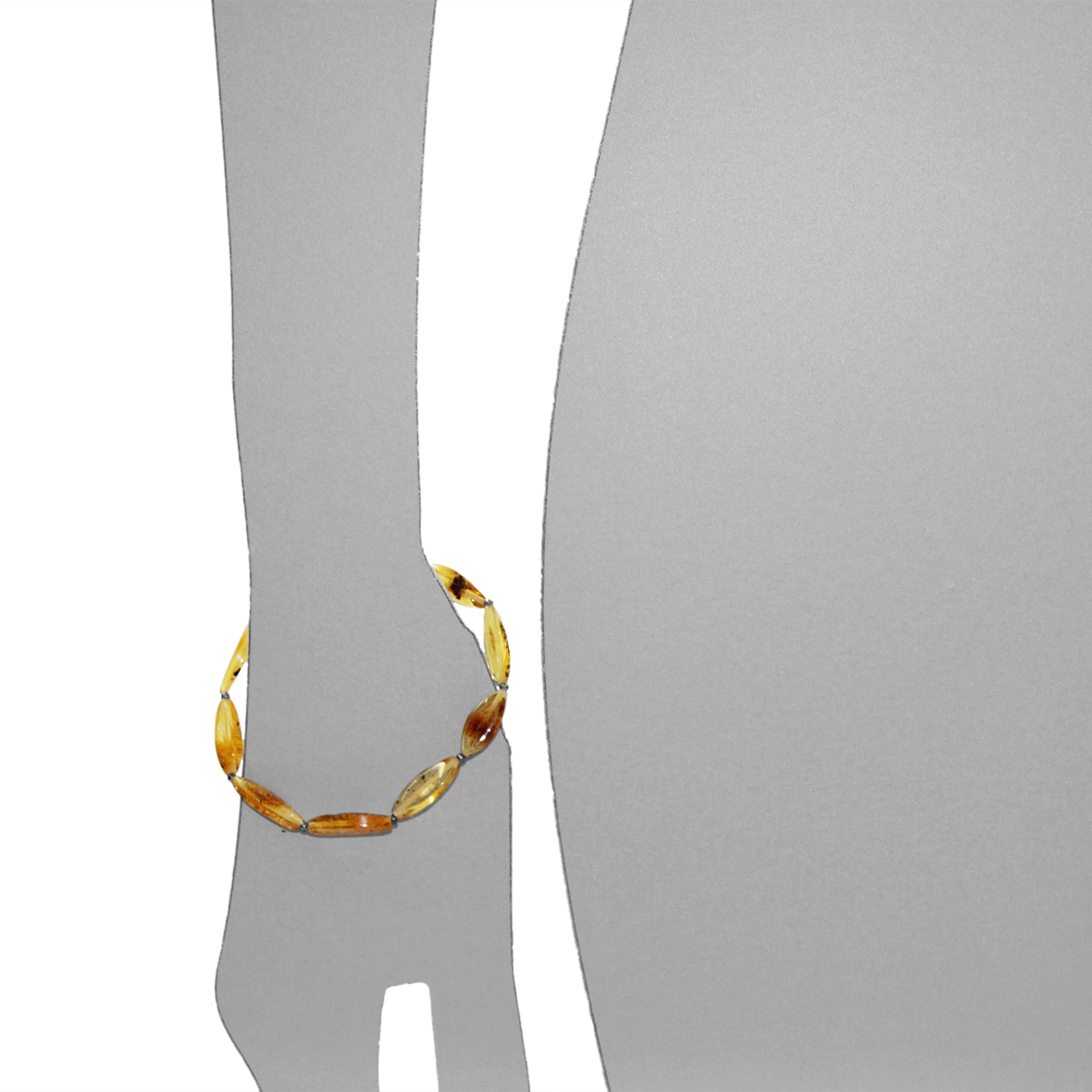 OSTSEE-SCHMUCK Armband »- Tasja - Bernstein -,«