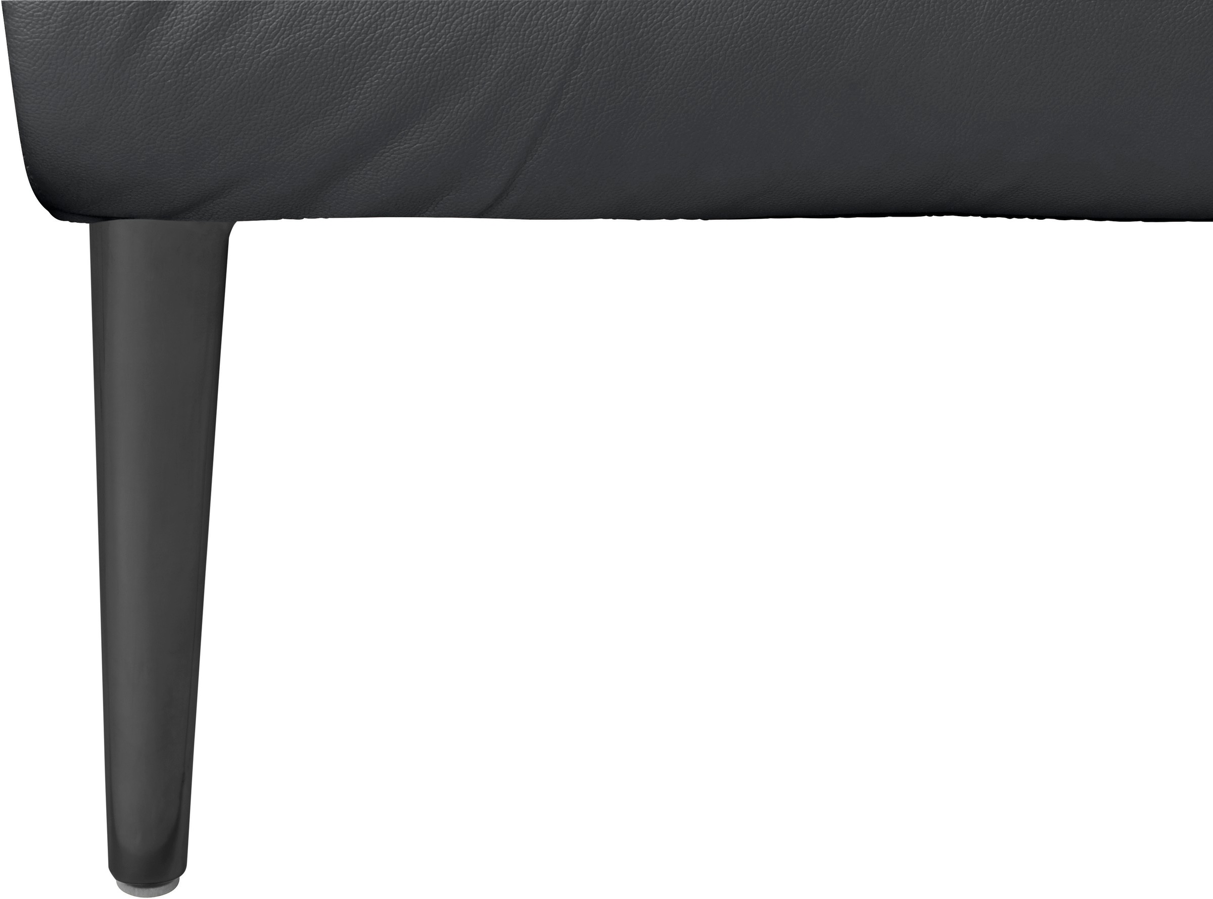 W.SCHILLIG Hocker »enjoy&MORE«, Füße schwarz pulverbeschichtet, Breite 151 cm