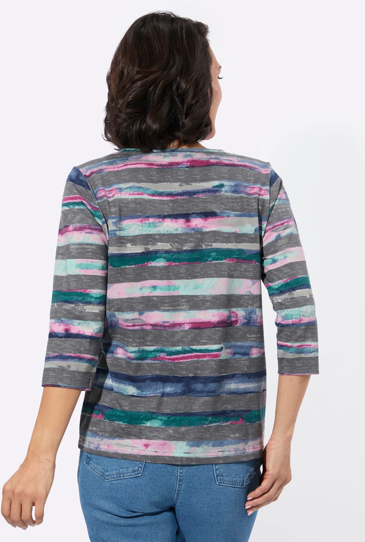 Casual Looks Rundhalsshirt »Rundhals-Shirt« 1