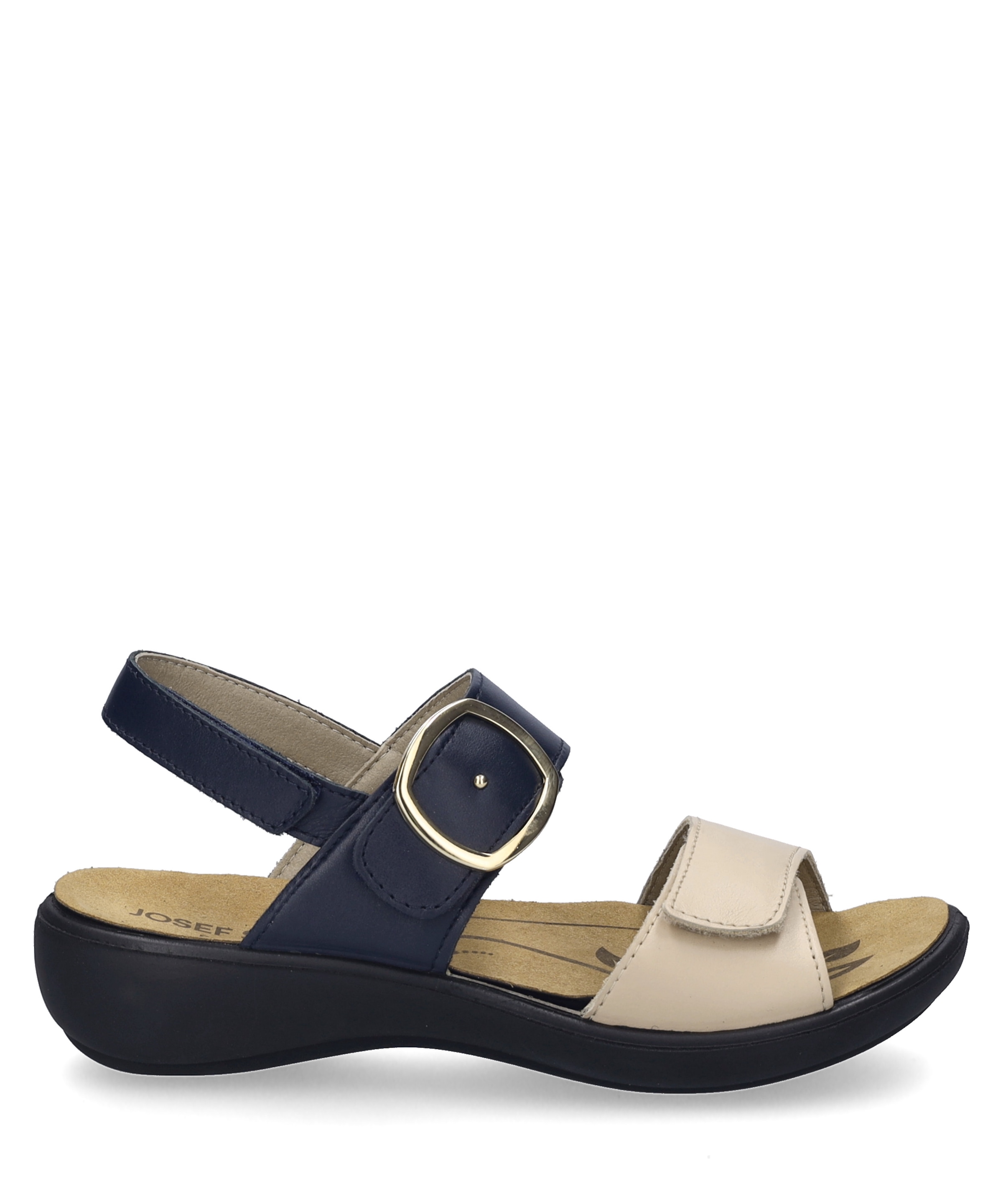 Josef Seibel Sandale »Ibiza 12, creme-dunkelblau«